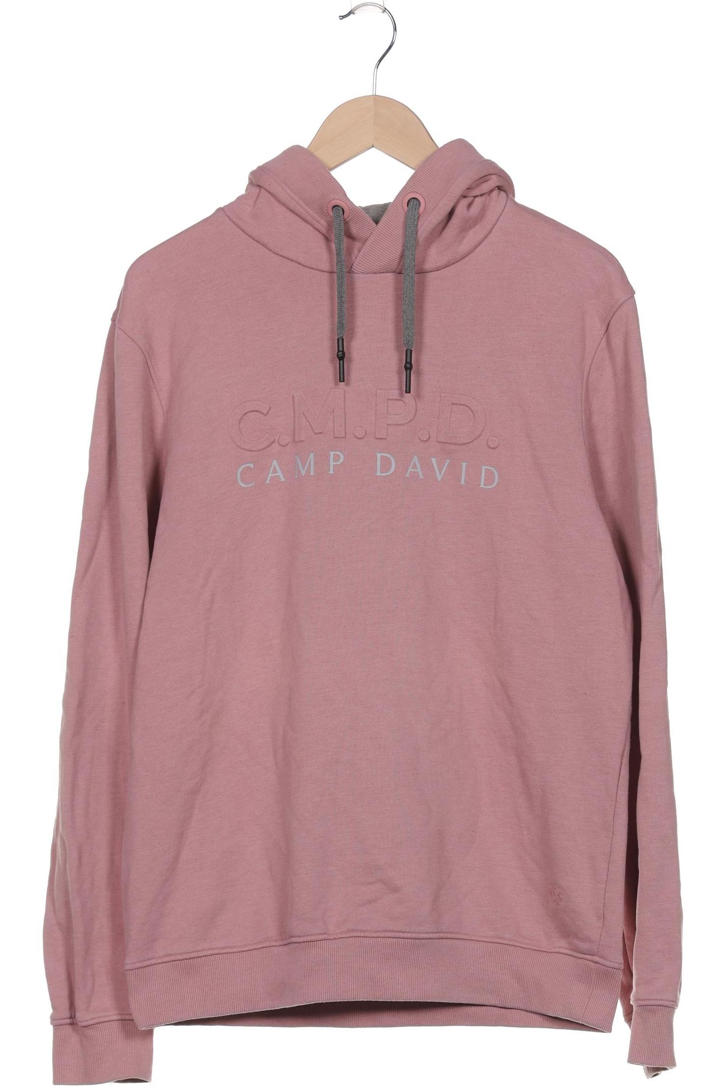 

Camp David Herren Kapuzenpullover, pink, Gr. 52