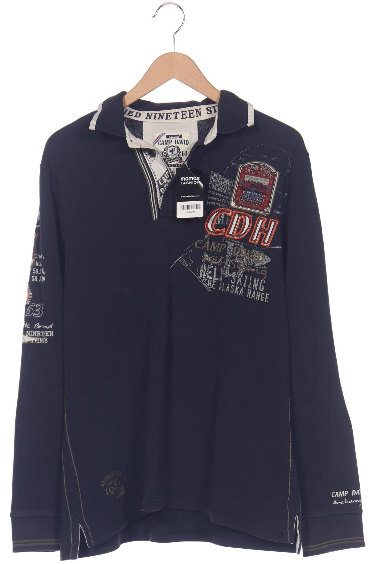 

Camp David Herren Poloshirt, marineblau, Gr. 52