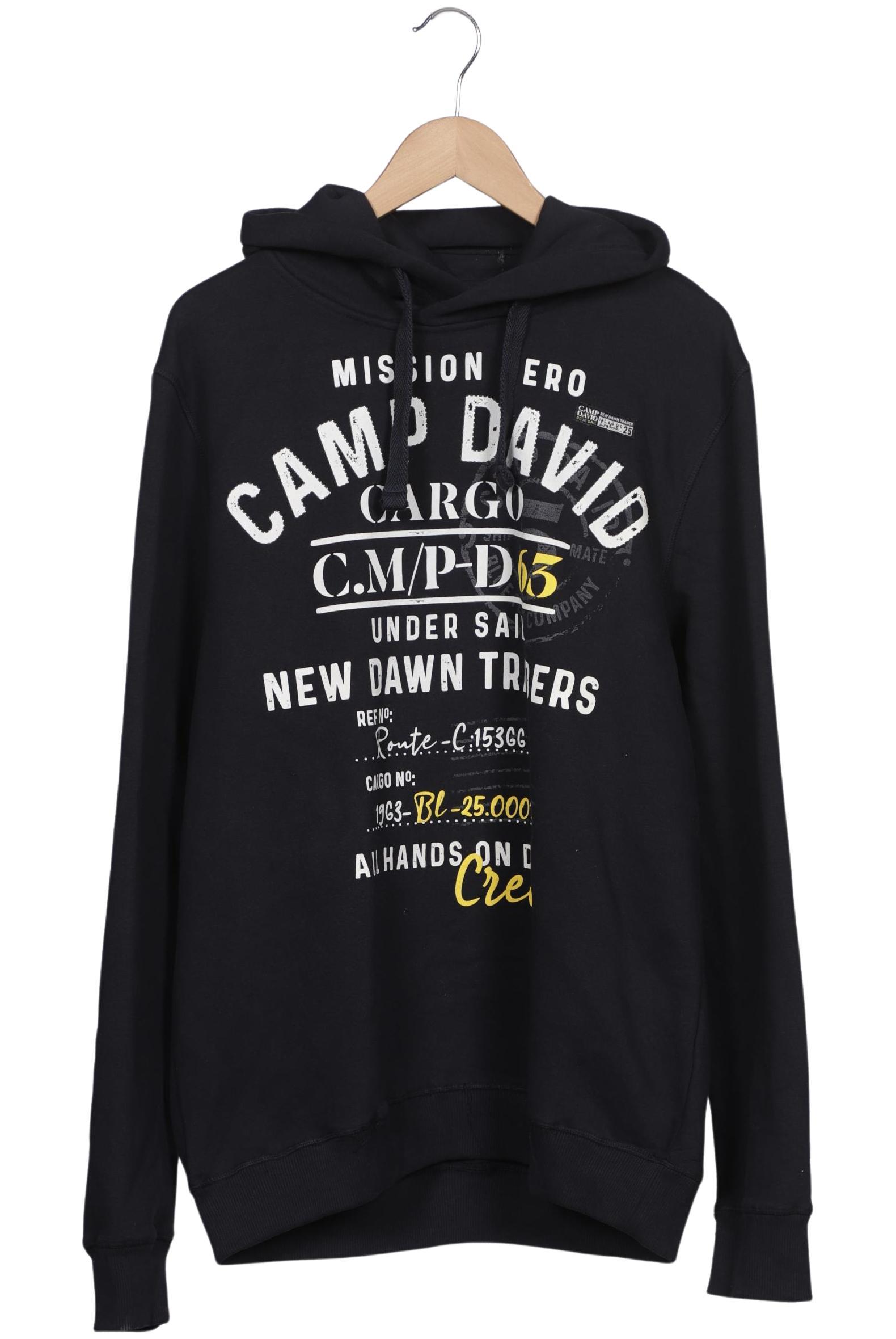 

Camp David Herren Kapuzenpullover, marineblau, Gr. 56