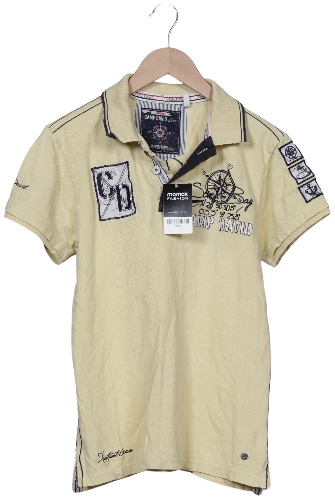 

Camp David Herren Poloshirt, gelb, Gr. 48