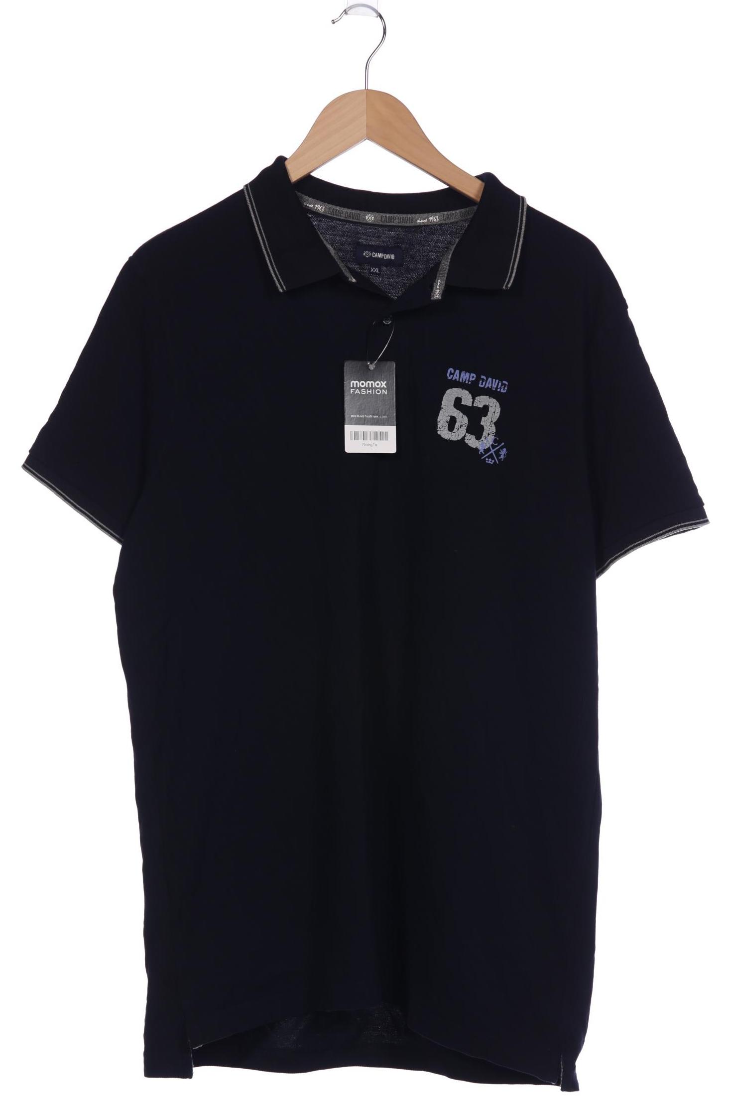 

Camp David Herren Poloshirt, marineblau