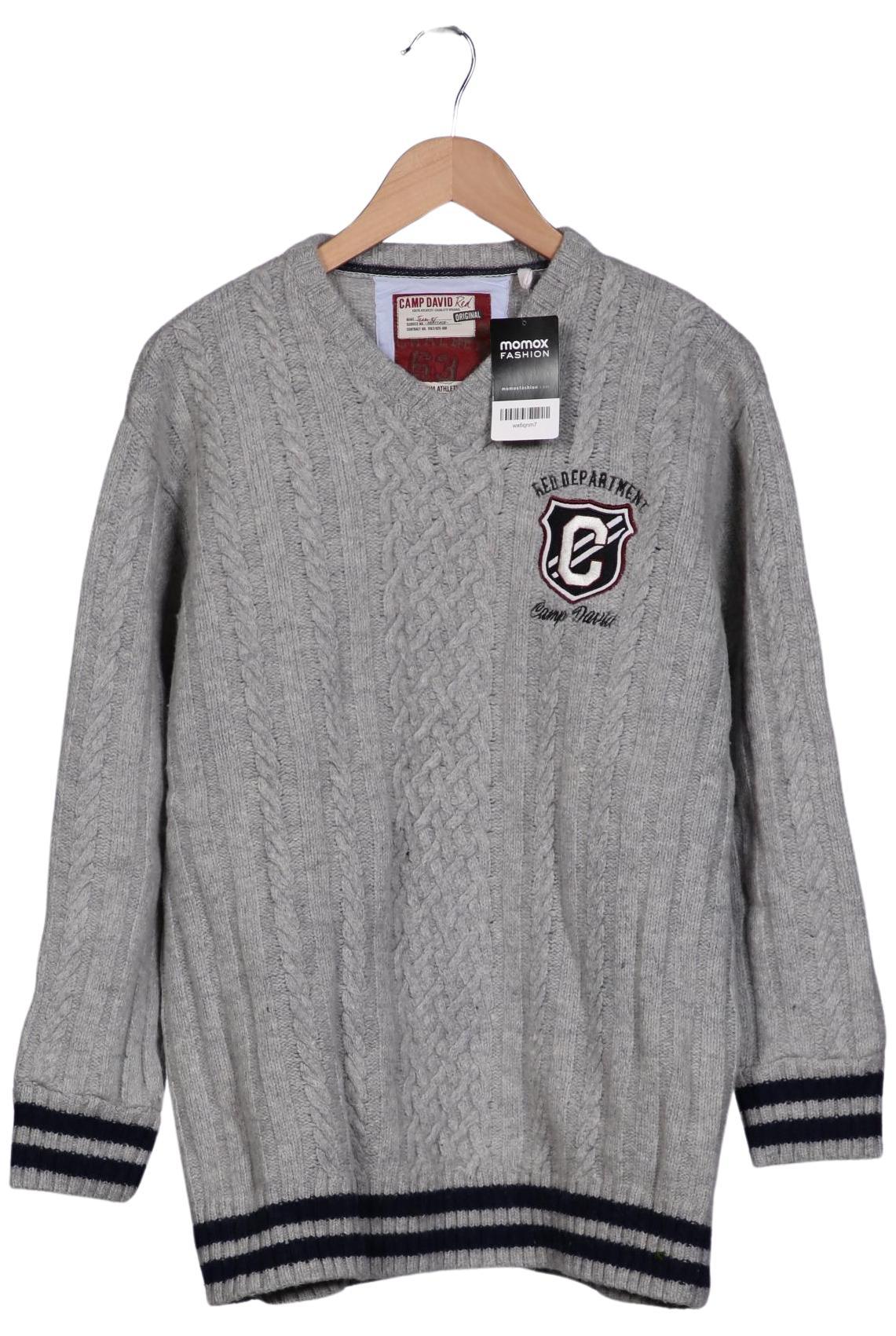 

Camp David Herren Pullover, grau, Gr. 56