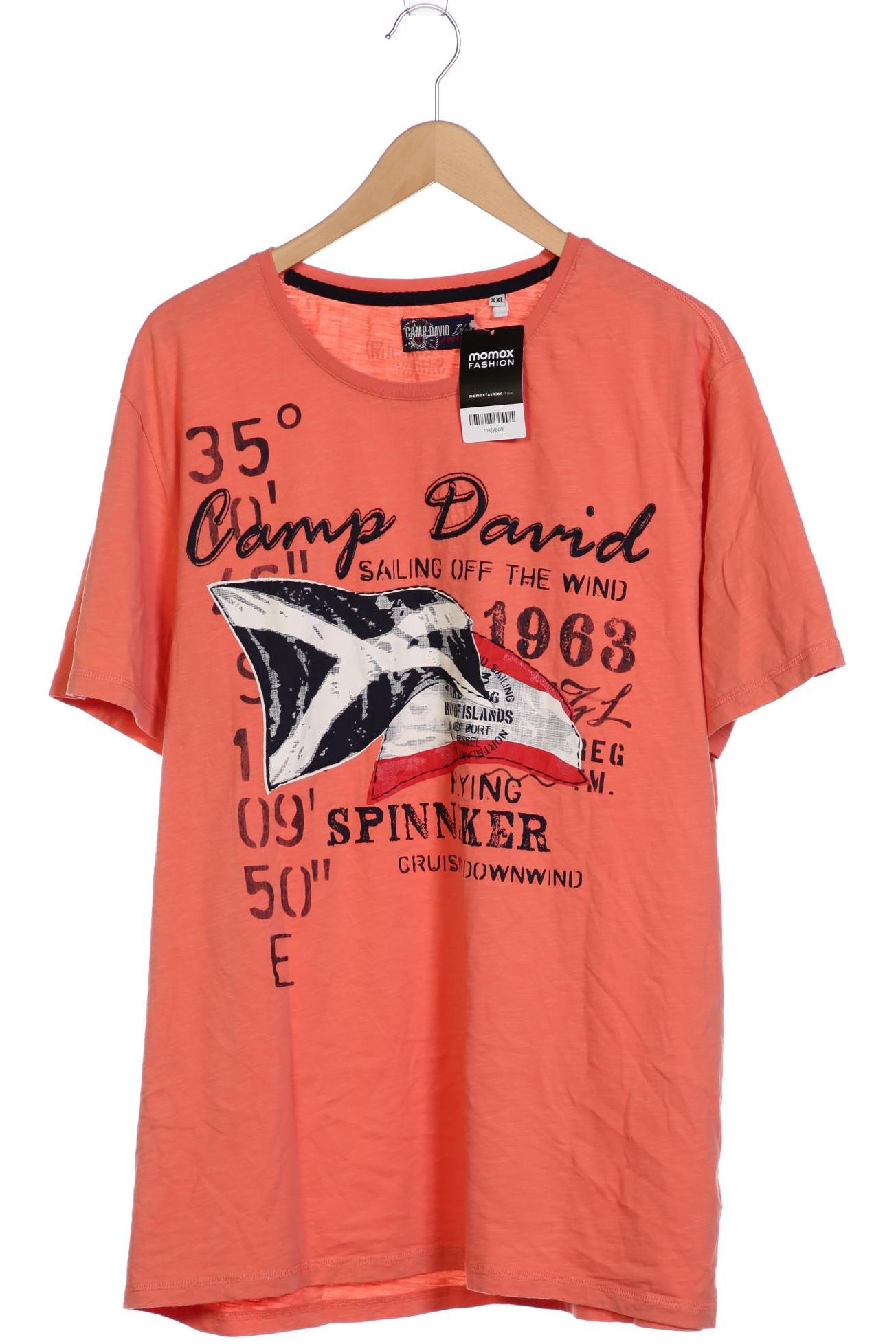 

Camp David Herren T-Shirt, orange