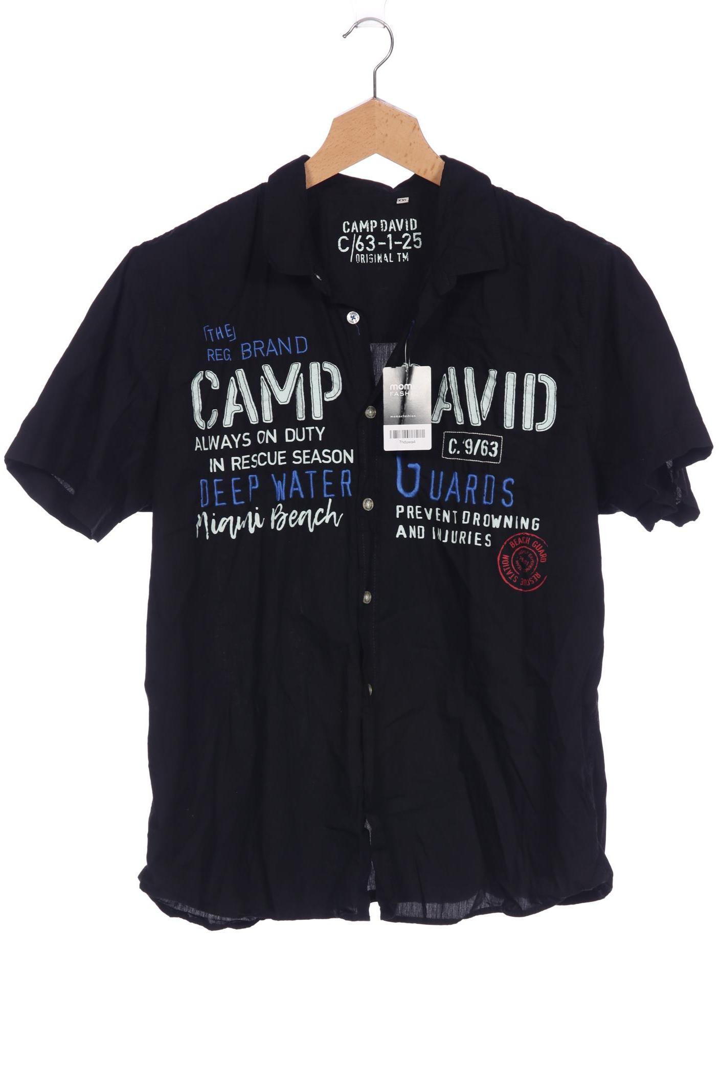 

Camp David Herren Hemd, schwarz, Gr. 56