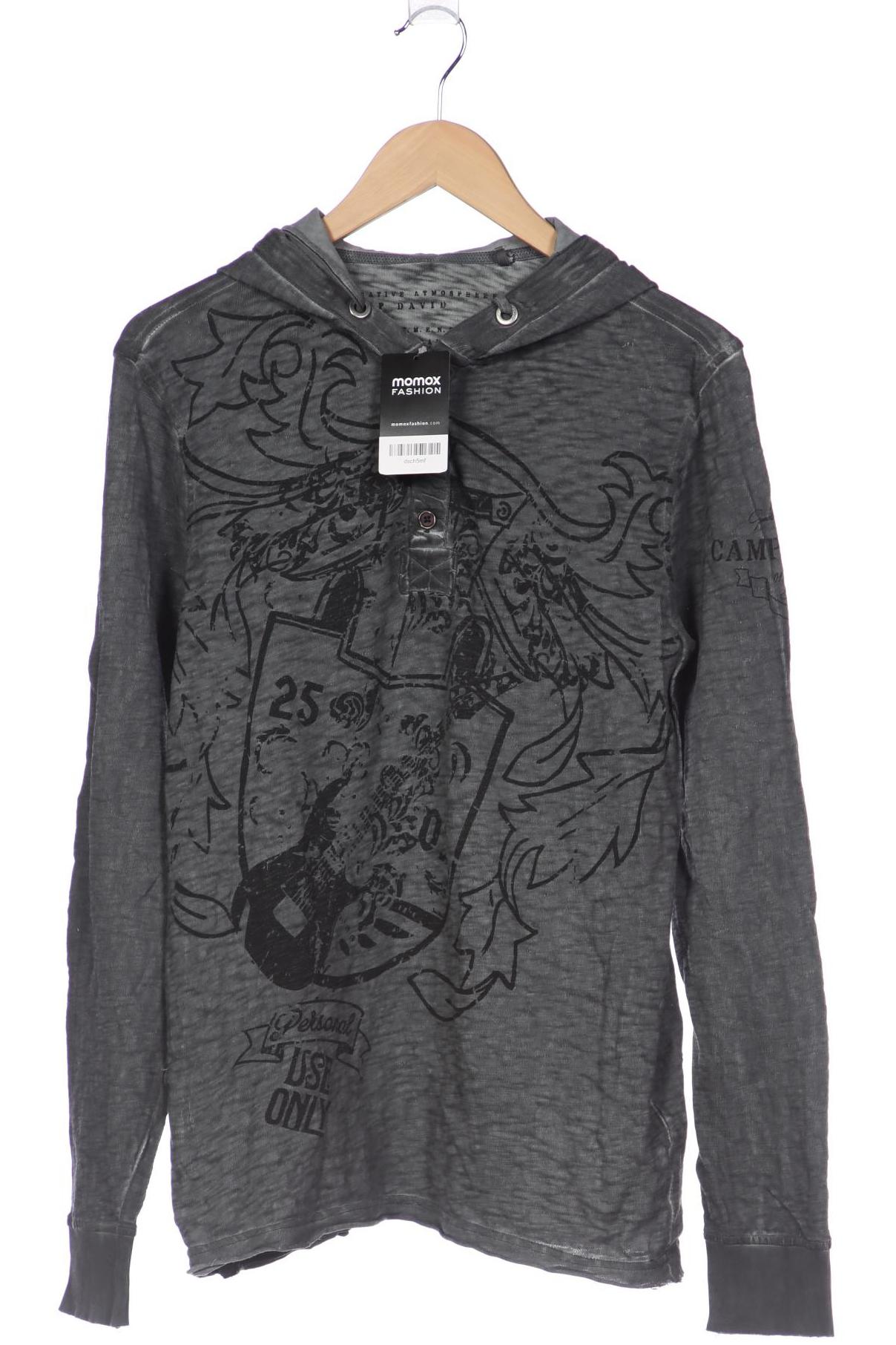

Camp David Herren Kapuzenpullover, grau, Gr. 48