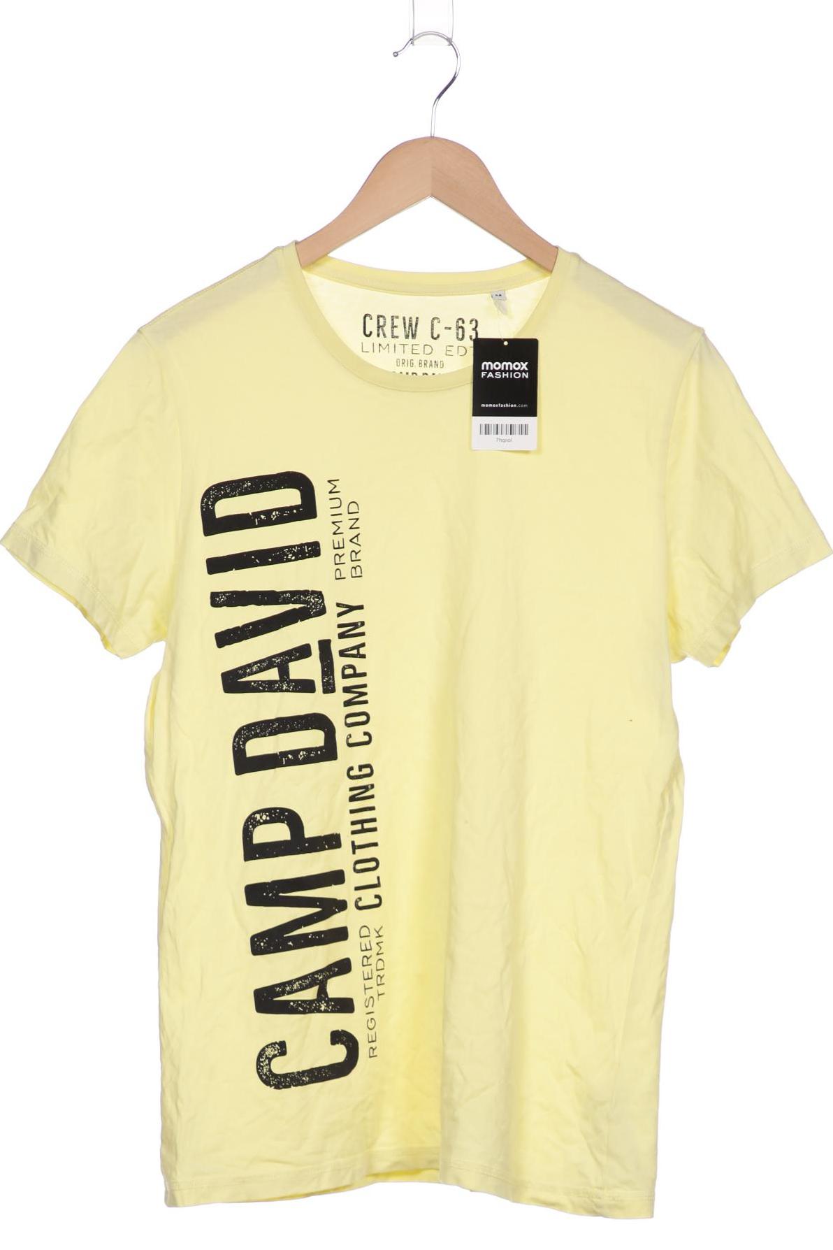 

Camp David Herren T-Shirt, gelb