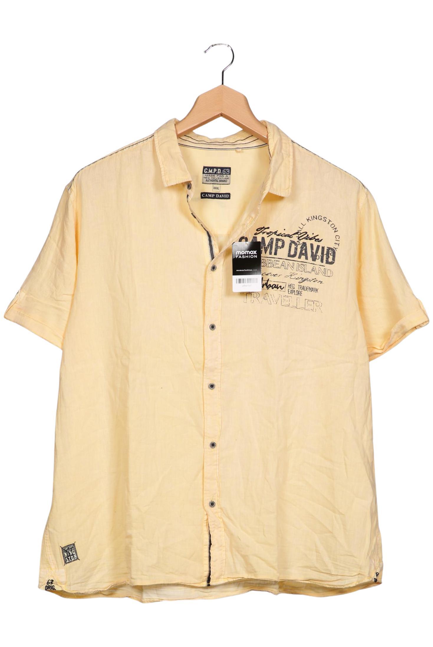 

Camp David Herren Hemd, gelb, Gr. 58