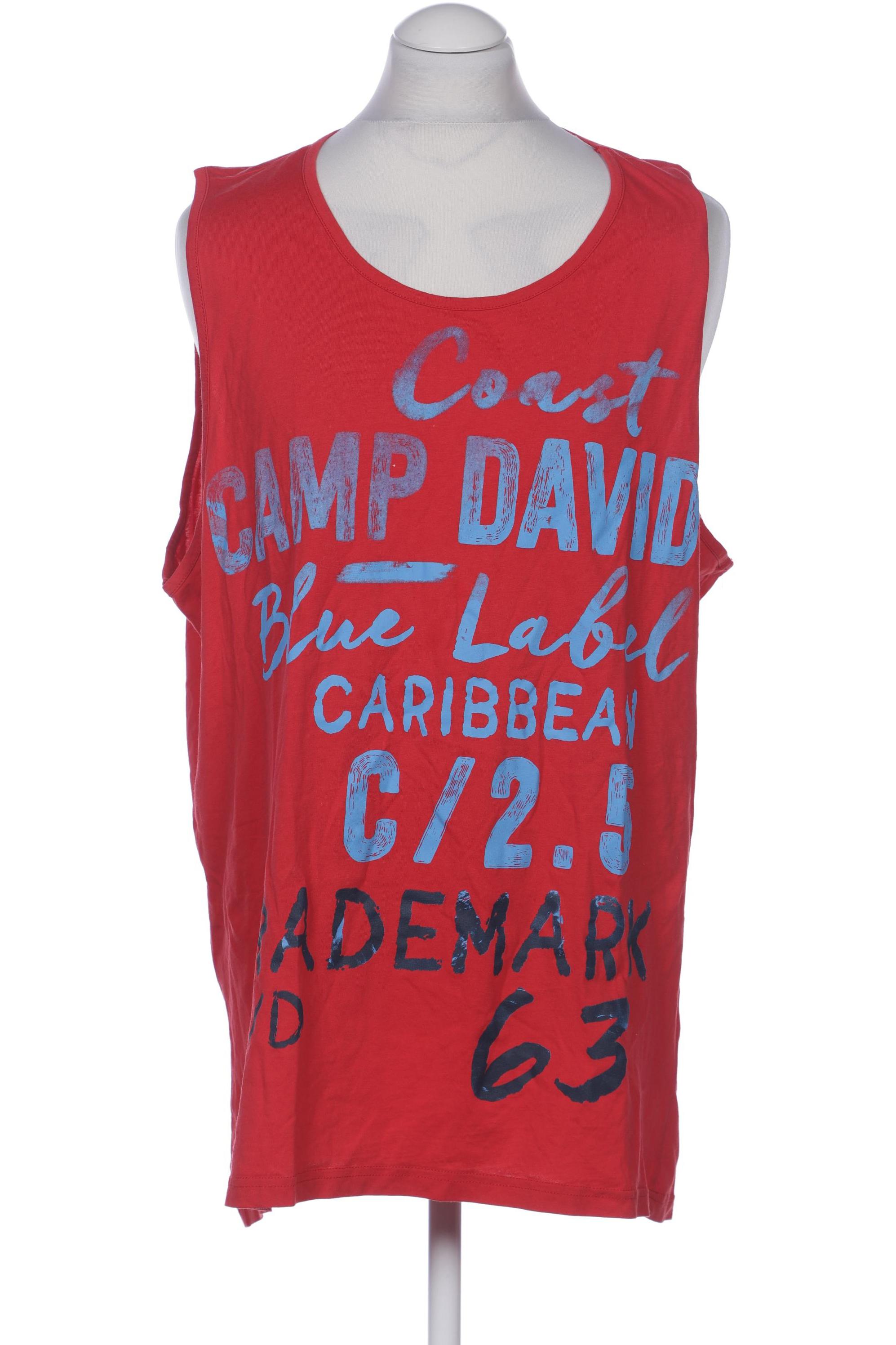 

Camp David Herren T-Shirt, rot, Gr. 58