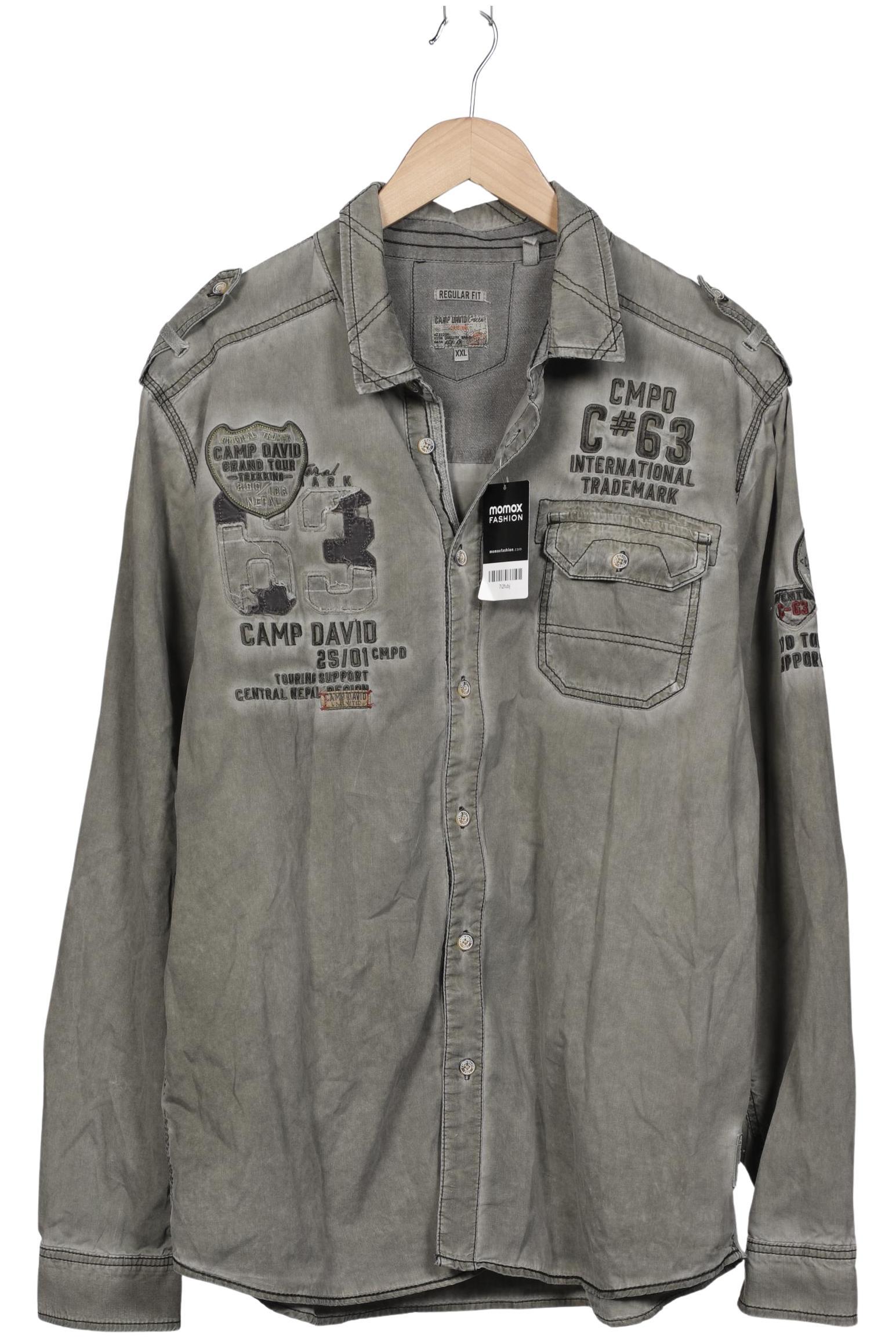 

Camp David Herren Hemd, grün, Gr. 56