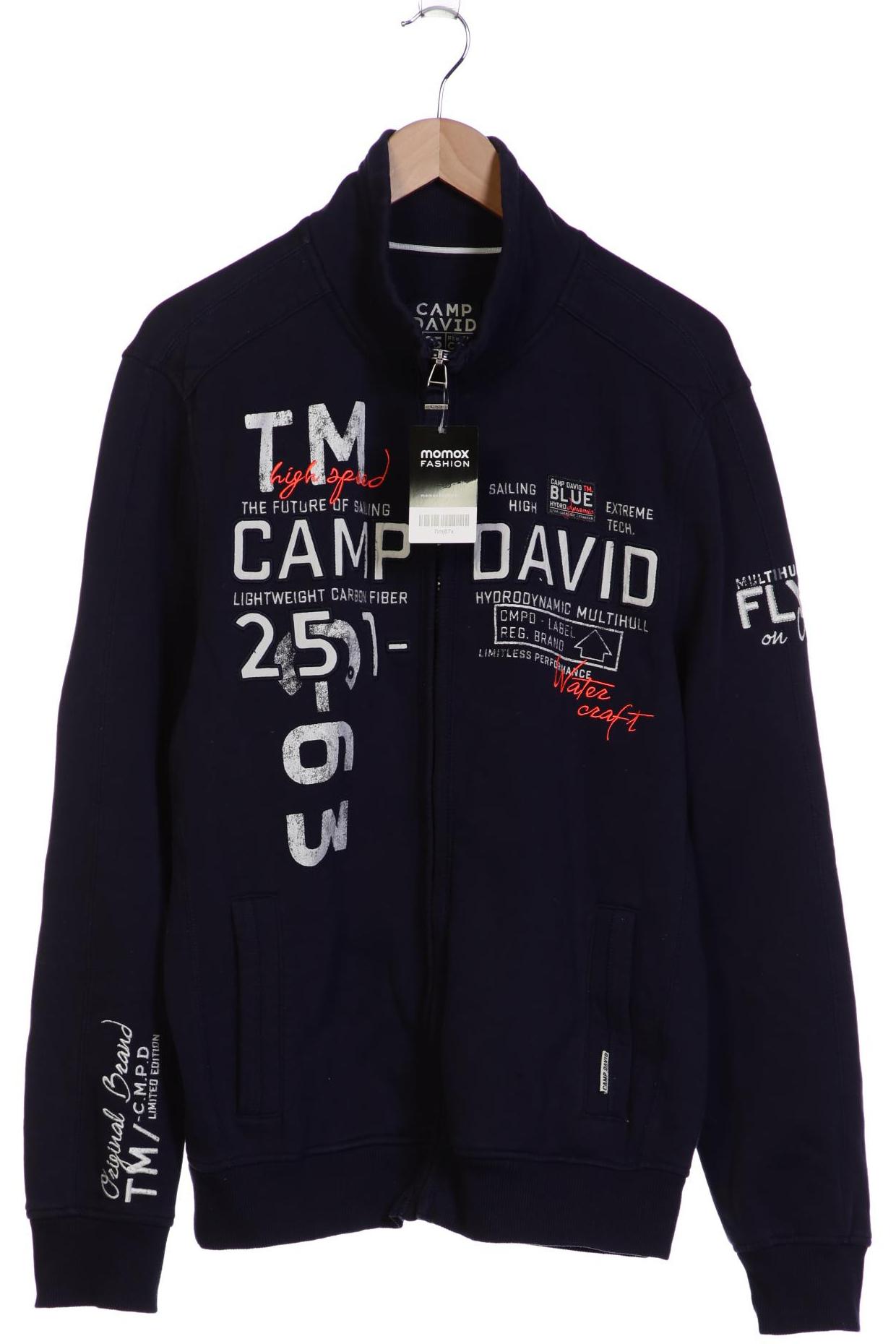 

Camp David Herren Sweatshirt, marineblau, Gr. 52