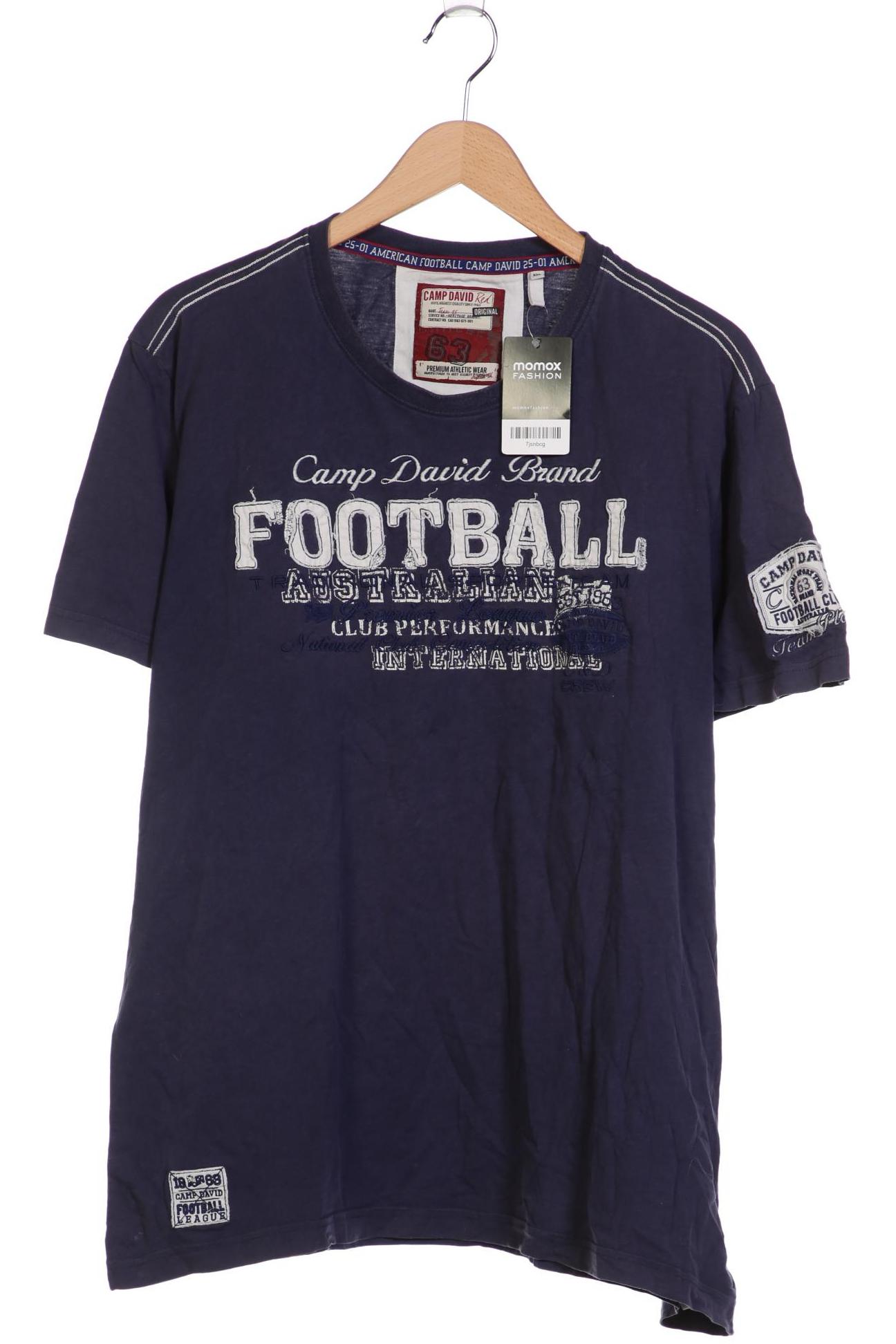 

Camp David Herren T-Shirt, blau, Gr. 56