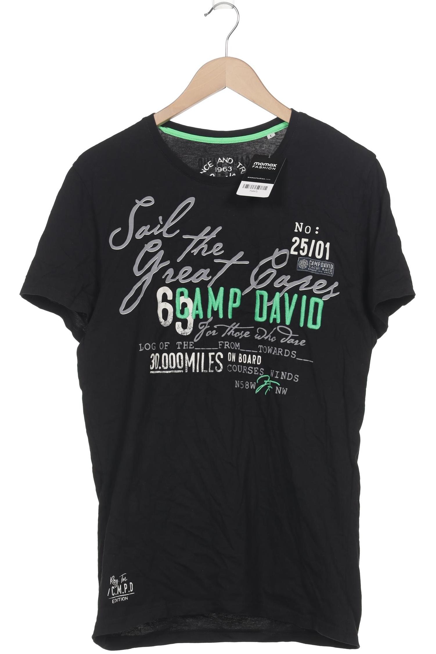 

Camp David Herren T-Shirt, schwarz, Gr. 52
