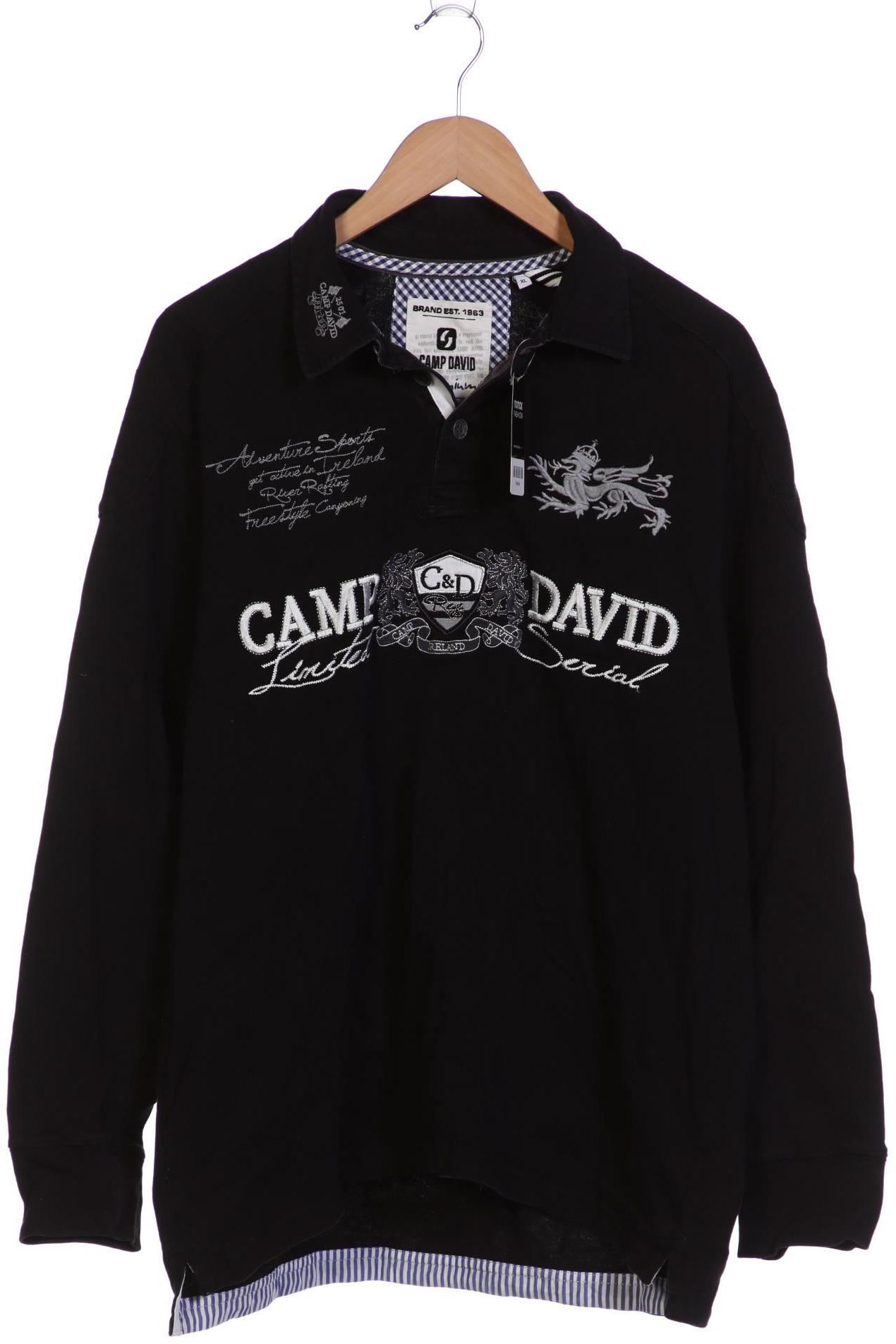 

Camp David Herren Sweatshirt, schwarz