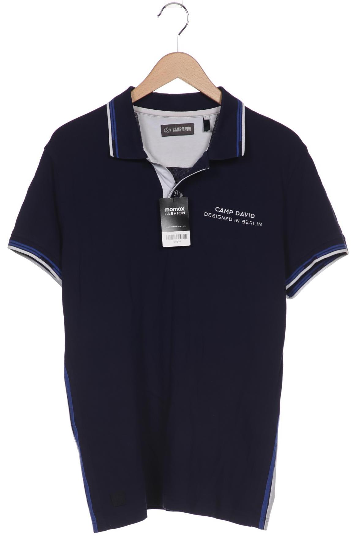 

Camp David Herren Poloshirt, marineblau