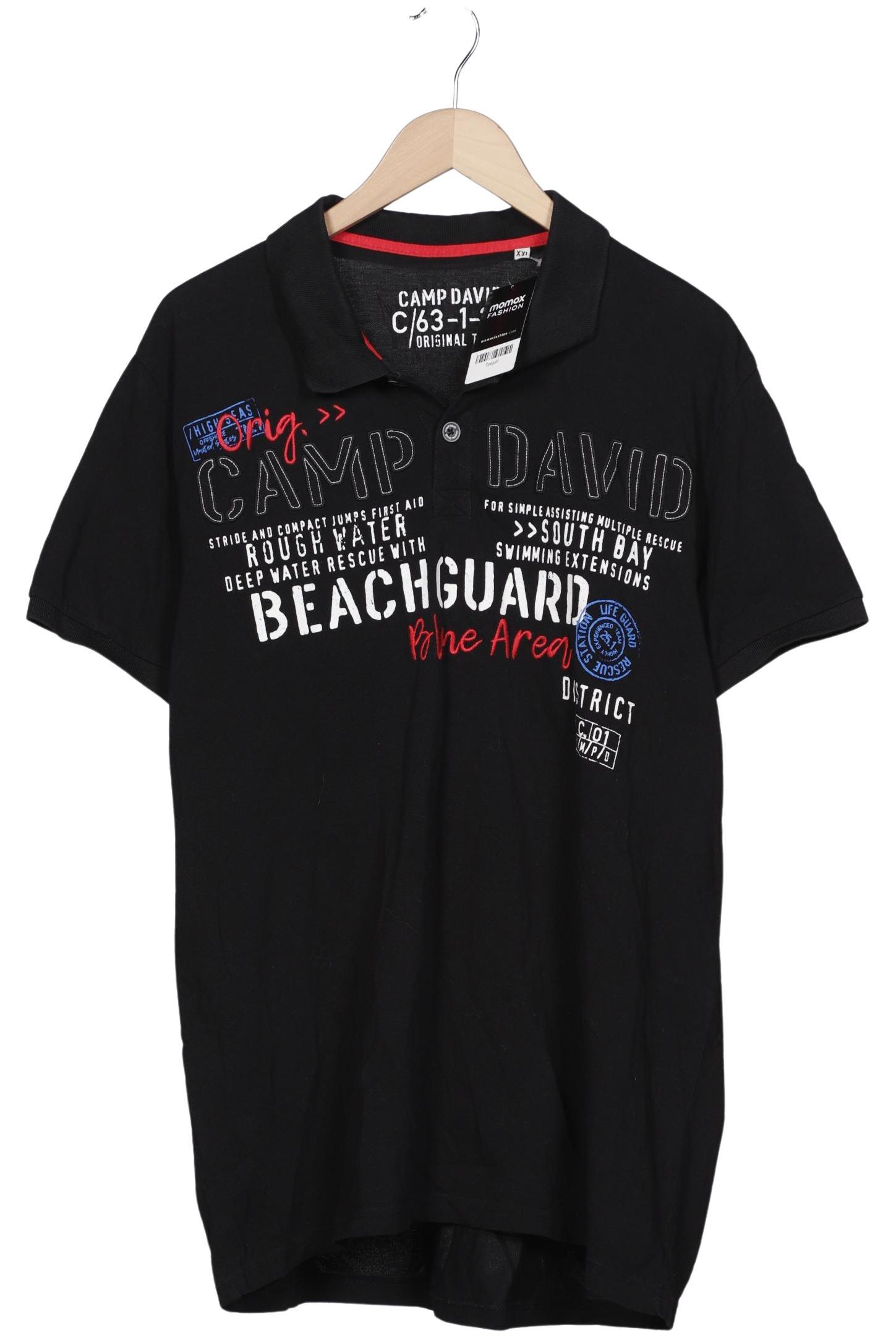 

Camp David Herren Poloshirt, schwarz, Gr. 56
