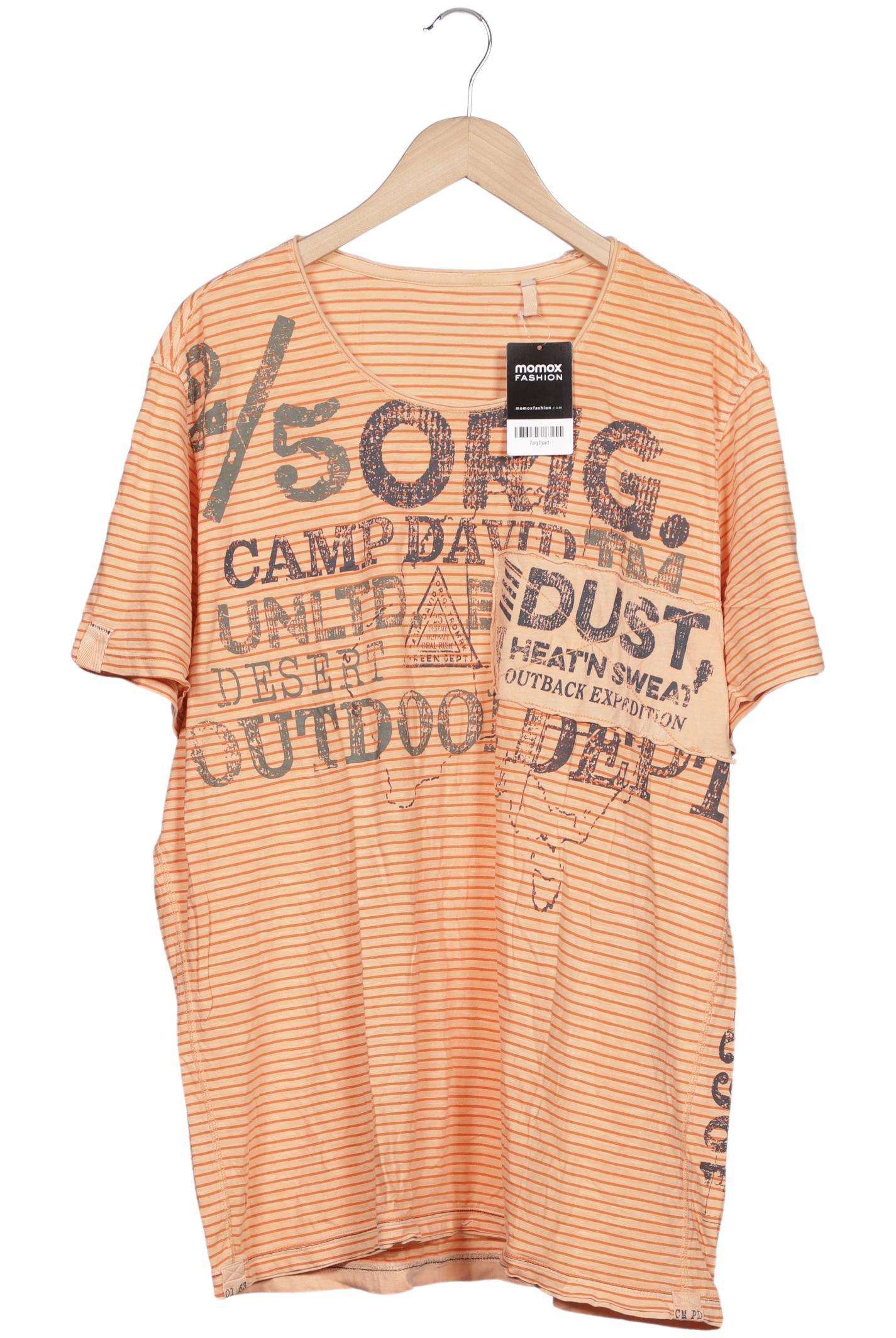 

Camp David Herren T-Shirt, orange, Gr. 58