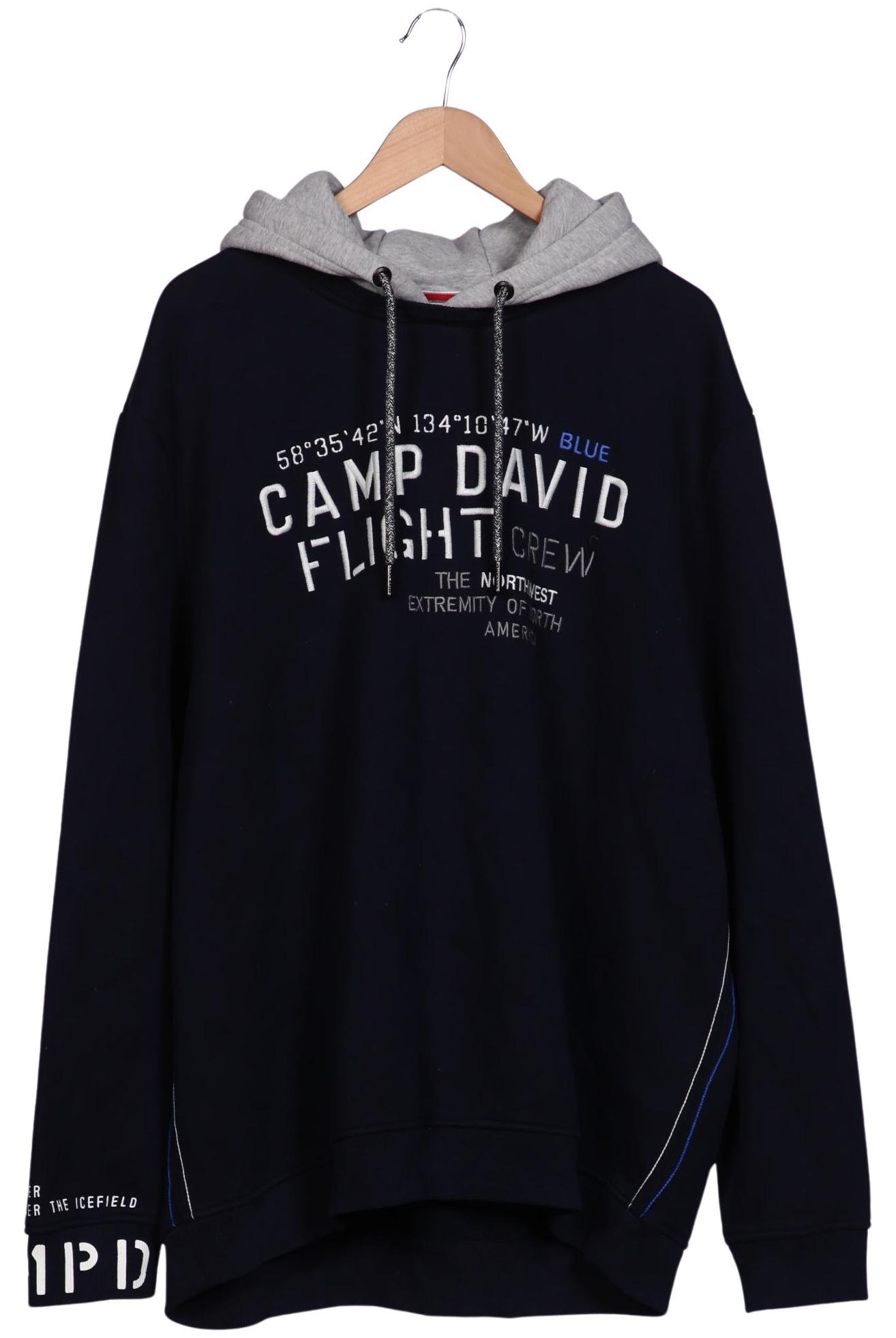 

Camp David Herren Kapuzenpullover, marineblau, Gr. 60