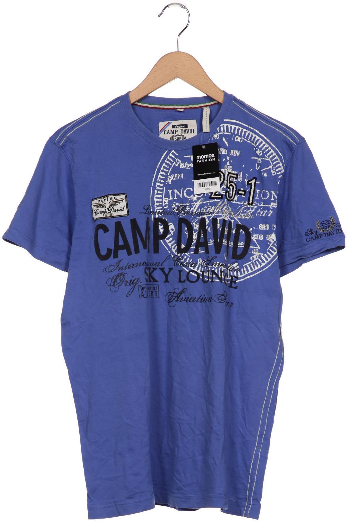 

Camp David Herren T-Shirt, blau