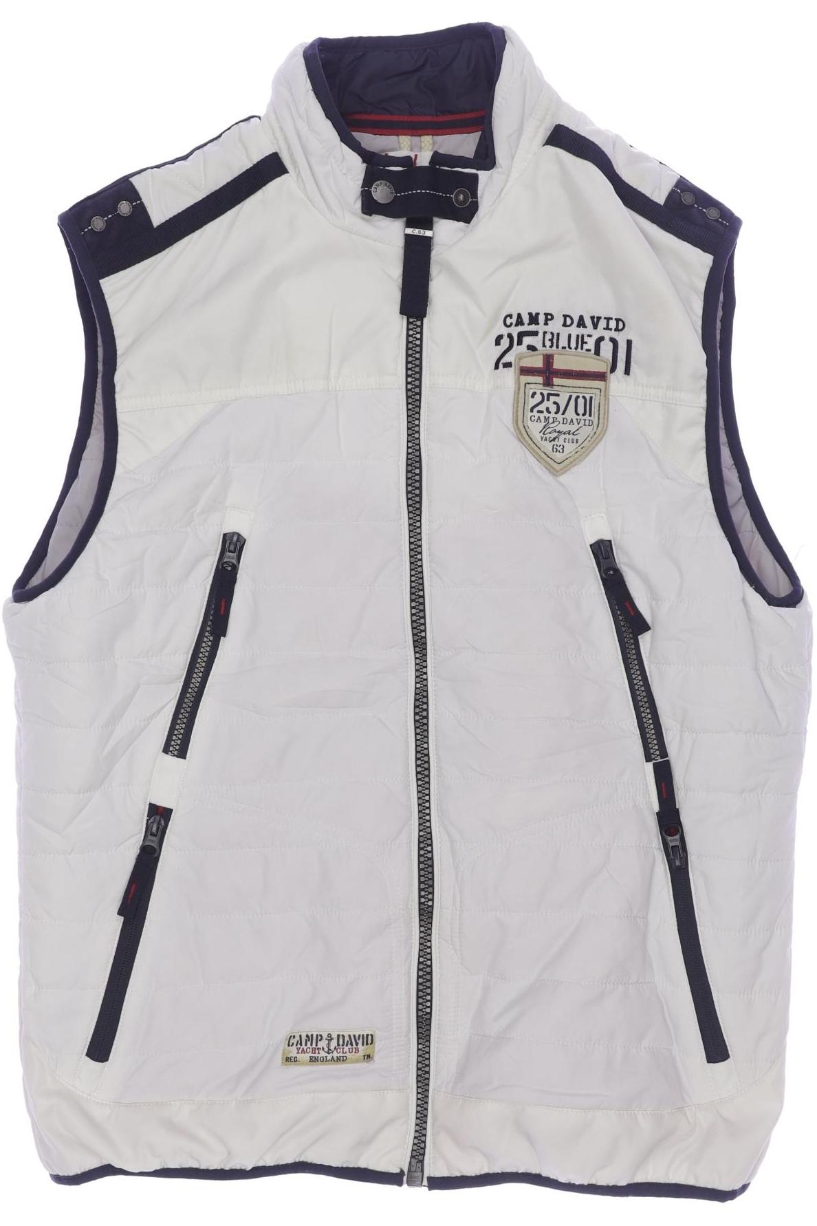 Thumbnail - Camp David Herren Weste, weiß, Gr. 48