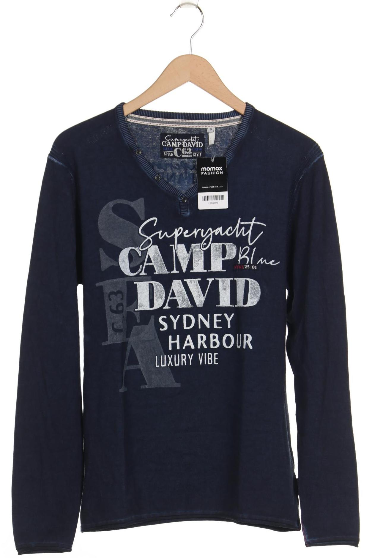 

Camp David Herren Pullover, marineblau, Gr. 46