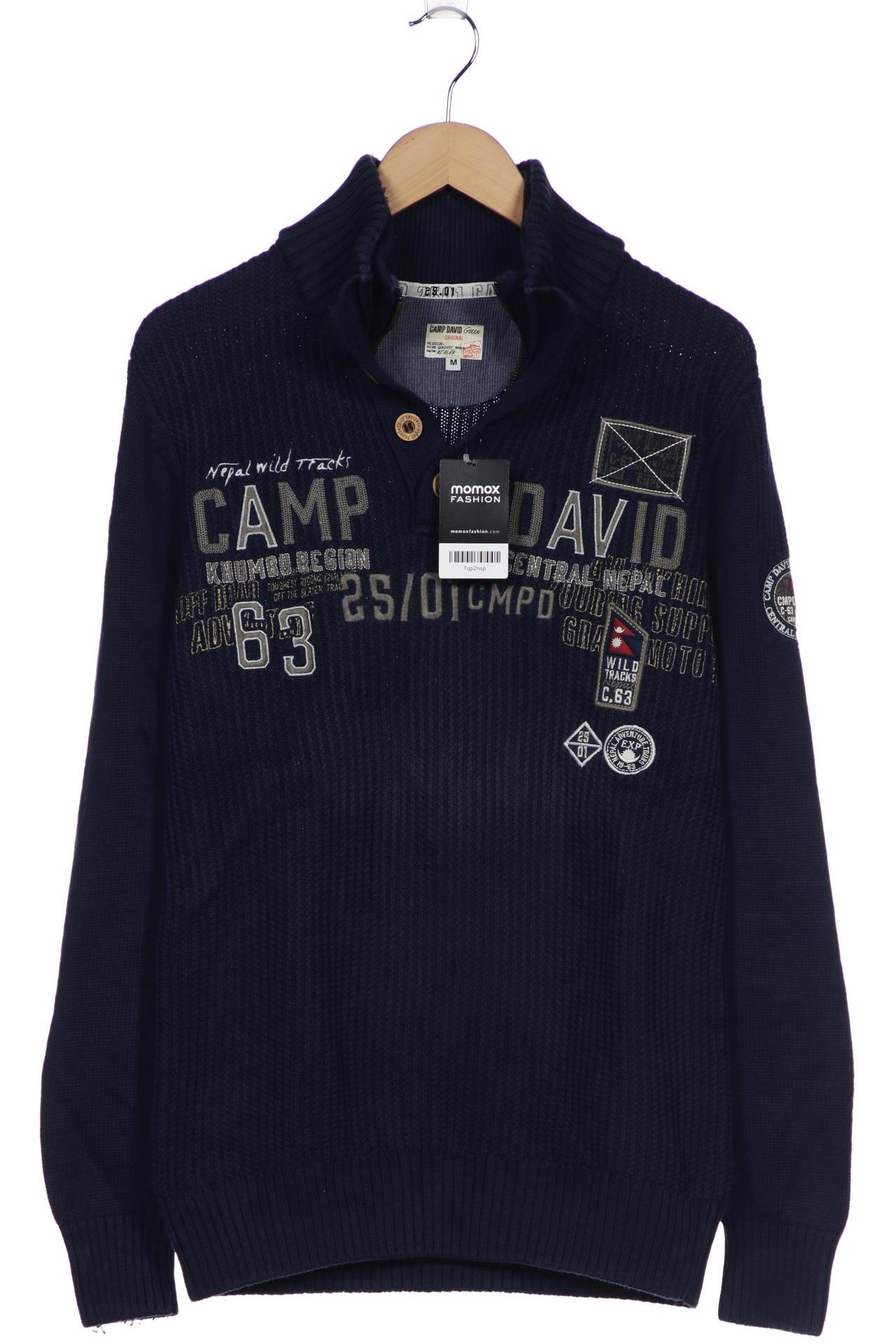 

Camp David Herren Pullover, marineblau