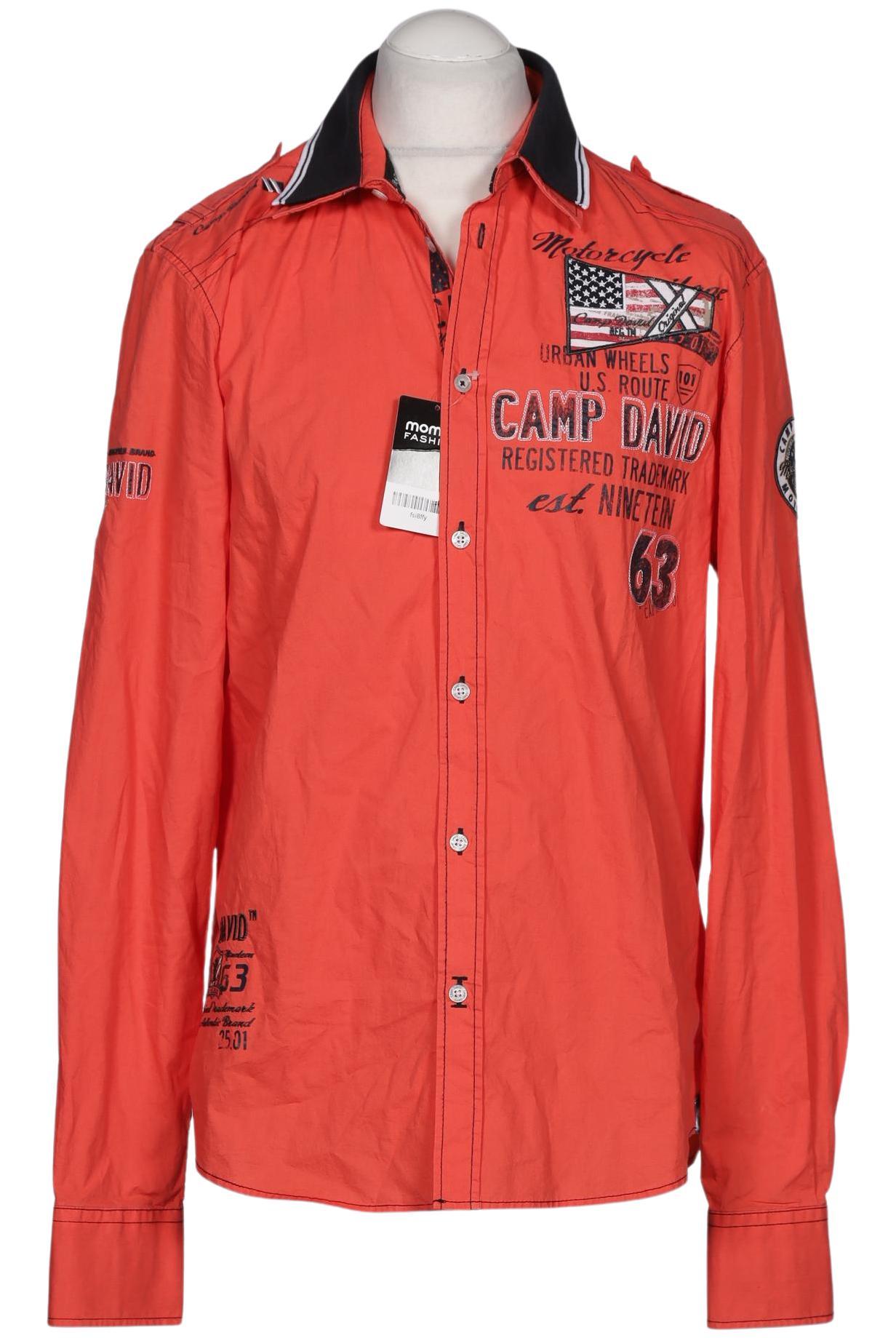 

Camp David Herren Hemd, rot, Gr. 52