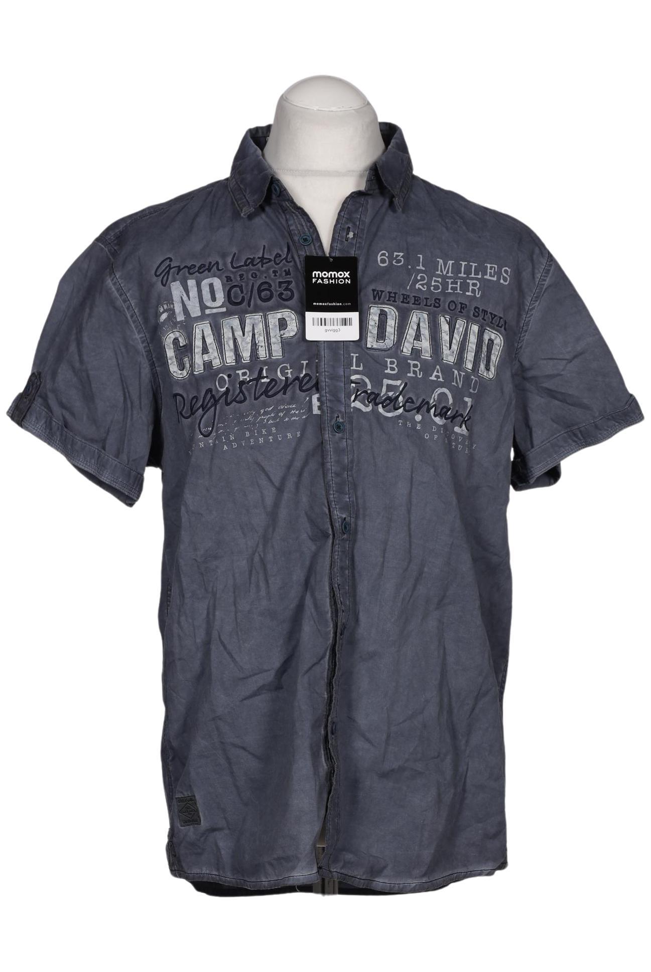 

Camp David Herren Hemd, marineblau, Gr. 52