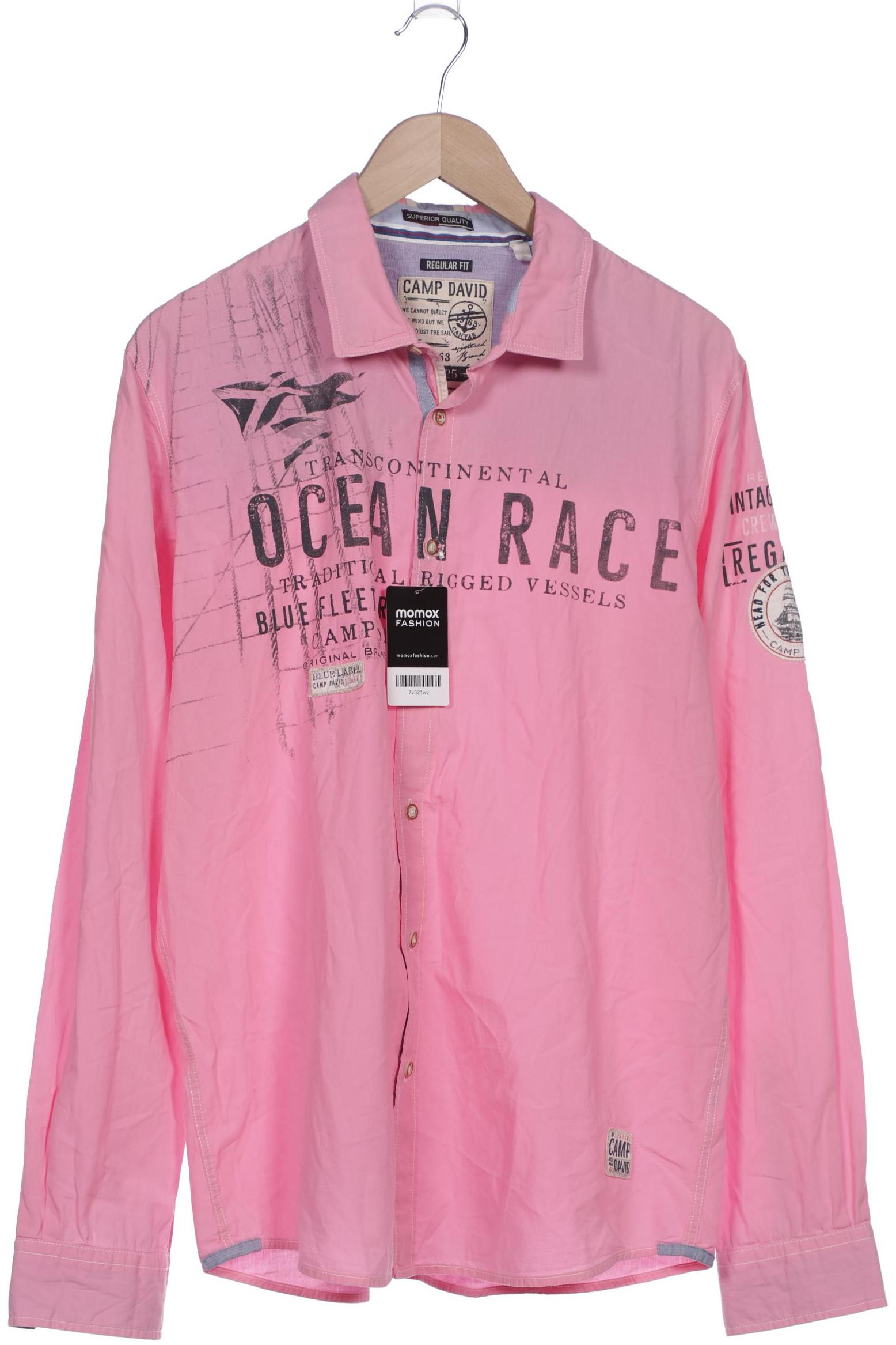 

Camp David Herren Hemd, pink, Gr. 52