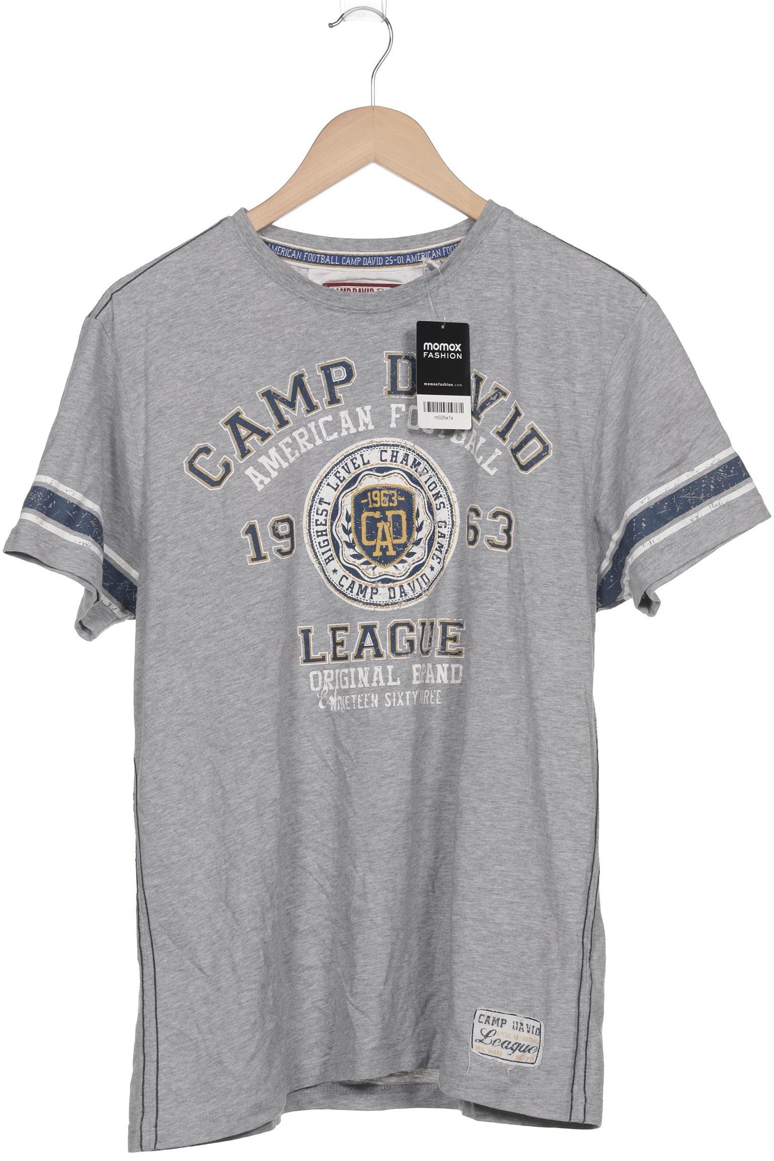 

Camp David Herren T-Shirt, grau, Gr. 52