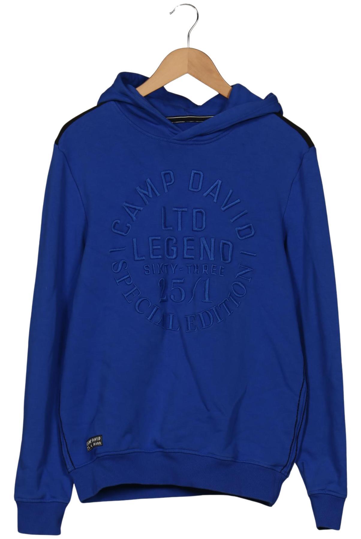 

Camp David Herren Kapuzenpullover, blau, Gr. 48