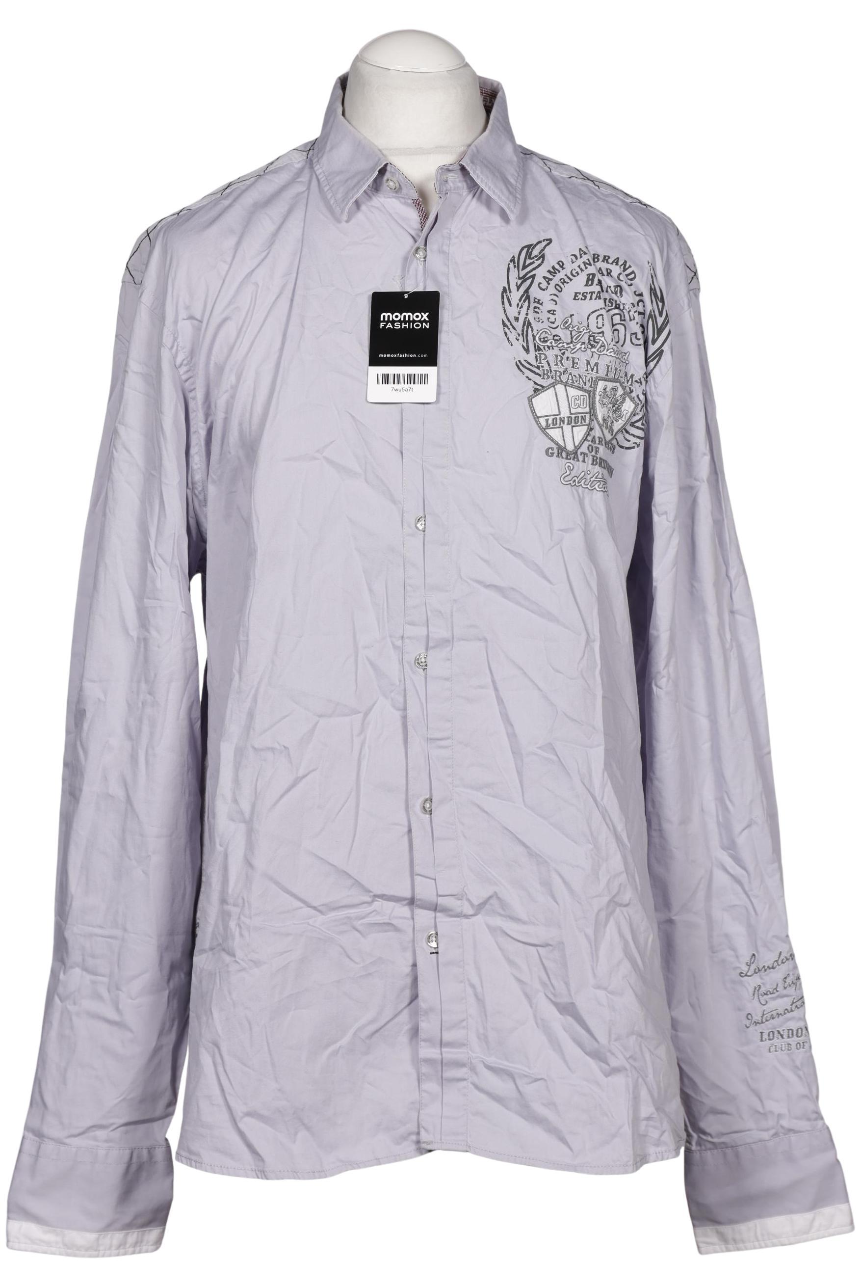 

Camp David Herren Hemd, flieder, Gr. 56