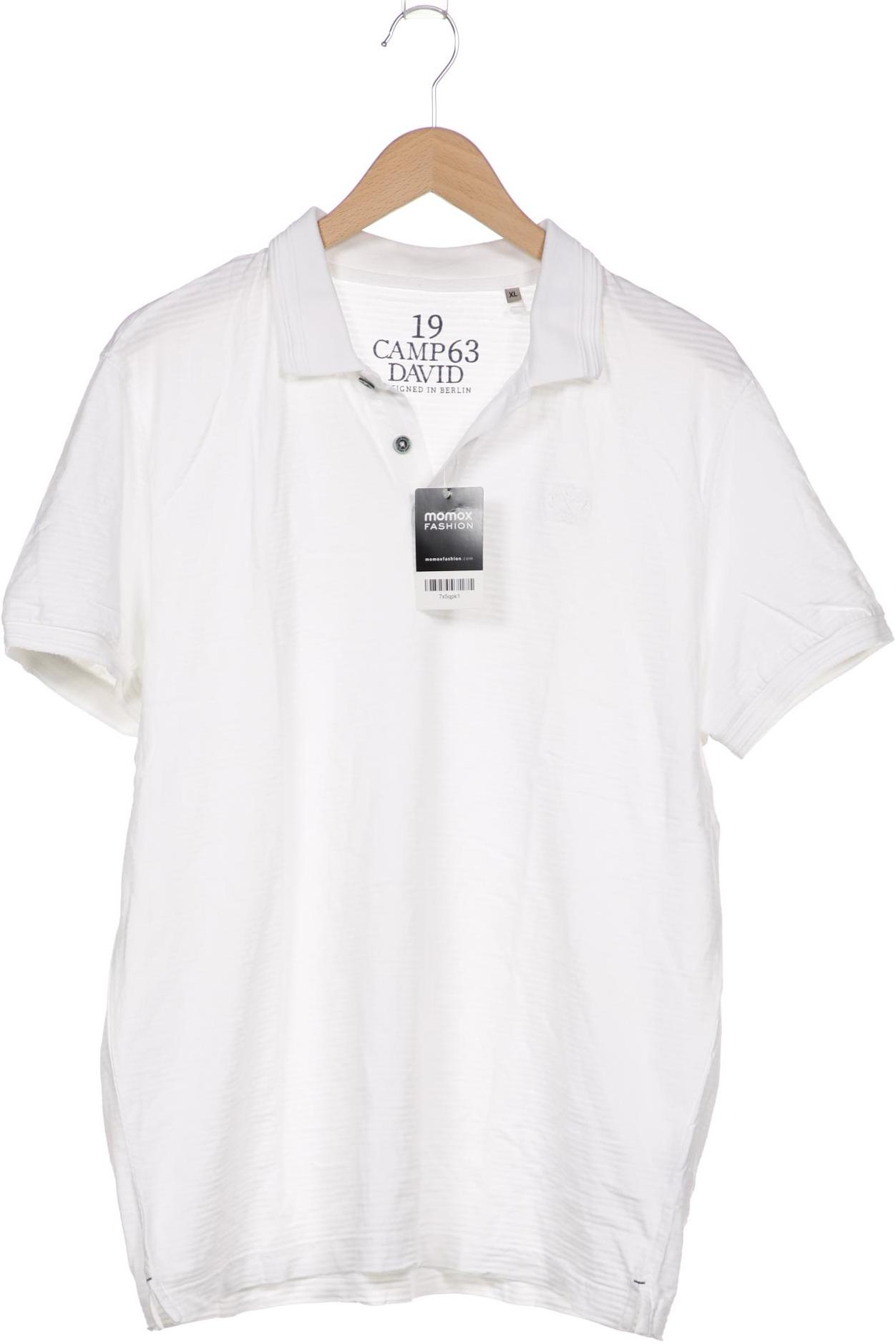 

Camp David Herren Poloshirt, weiß