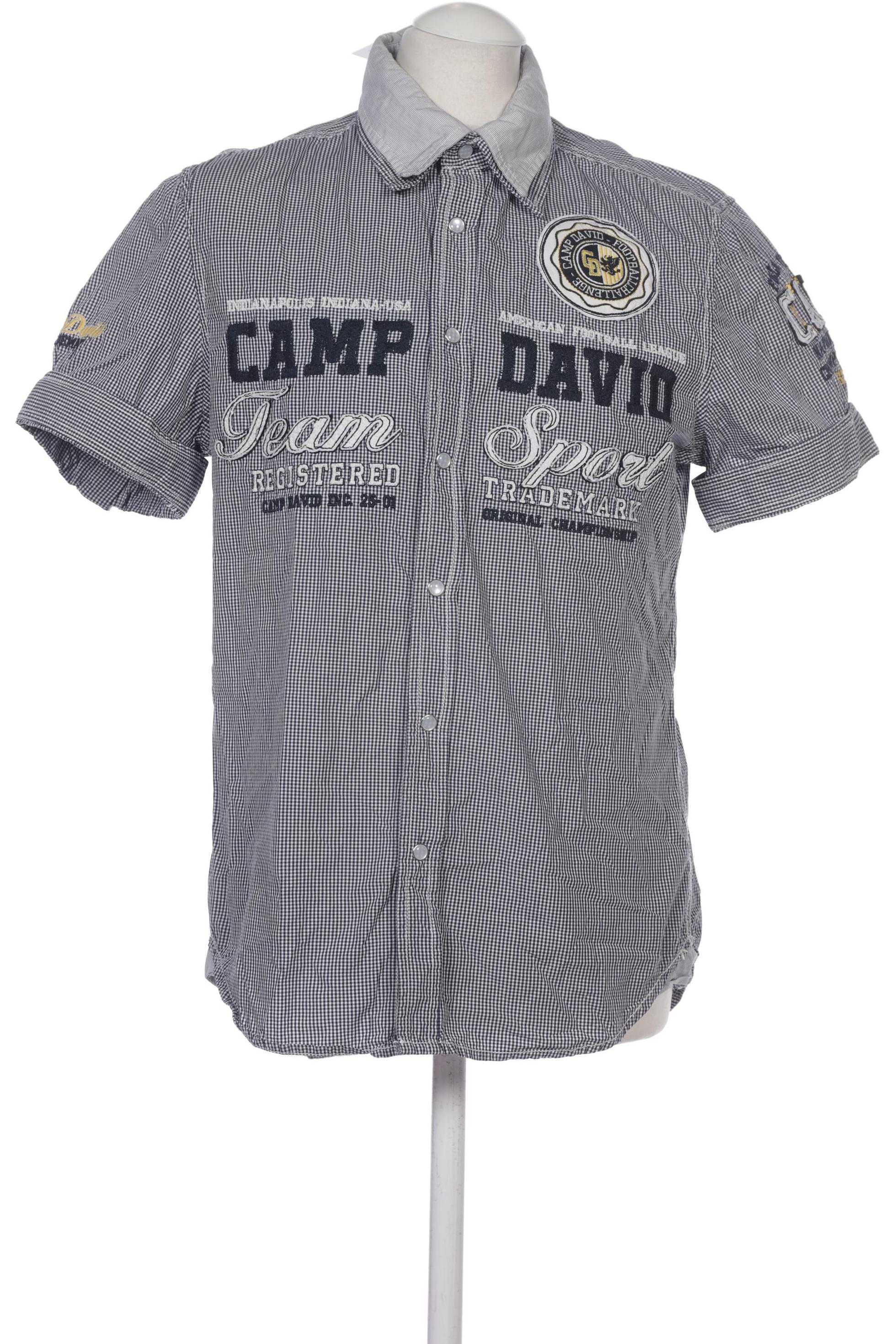 

Camp David Herren Hemd, marineblau