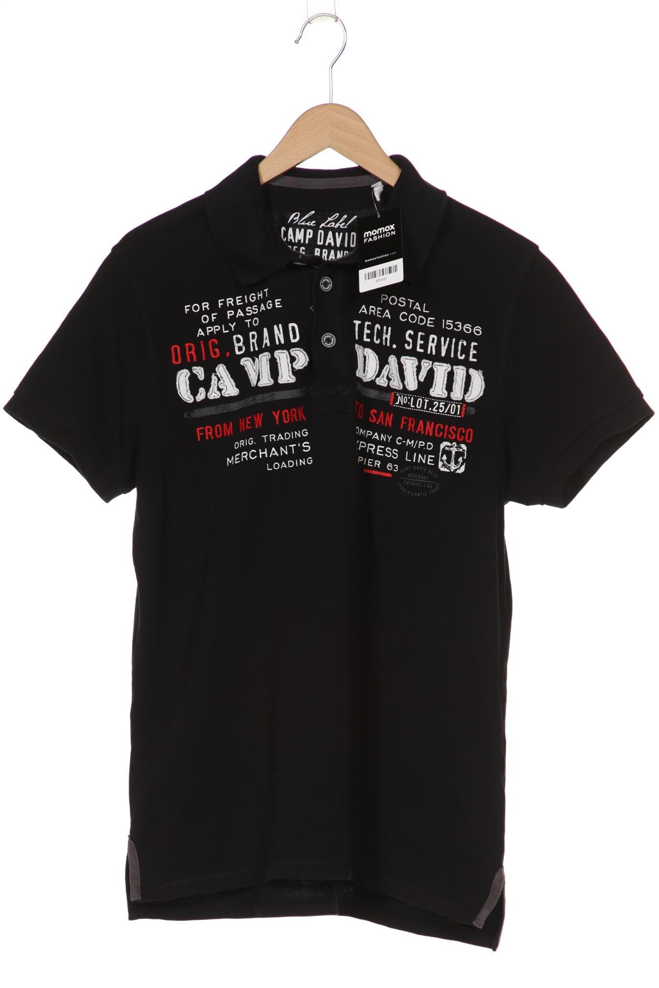 

Camp David Herren Poloshirt, schwarz, Gr. 52