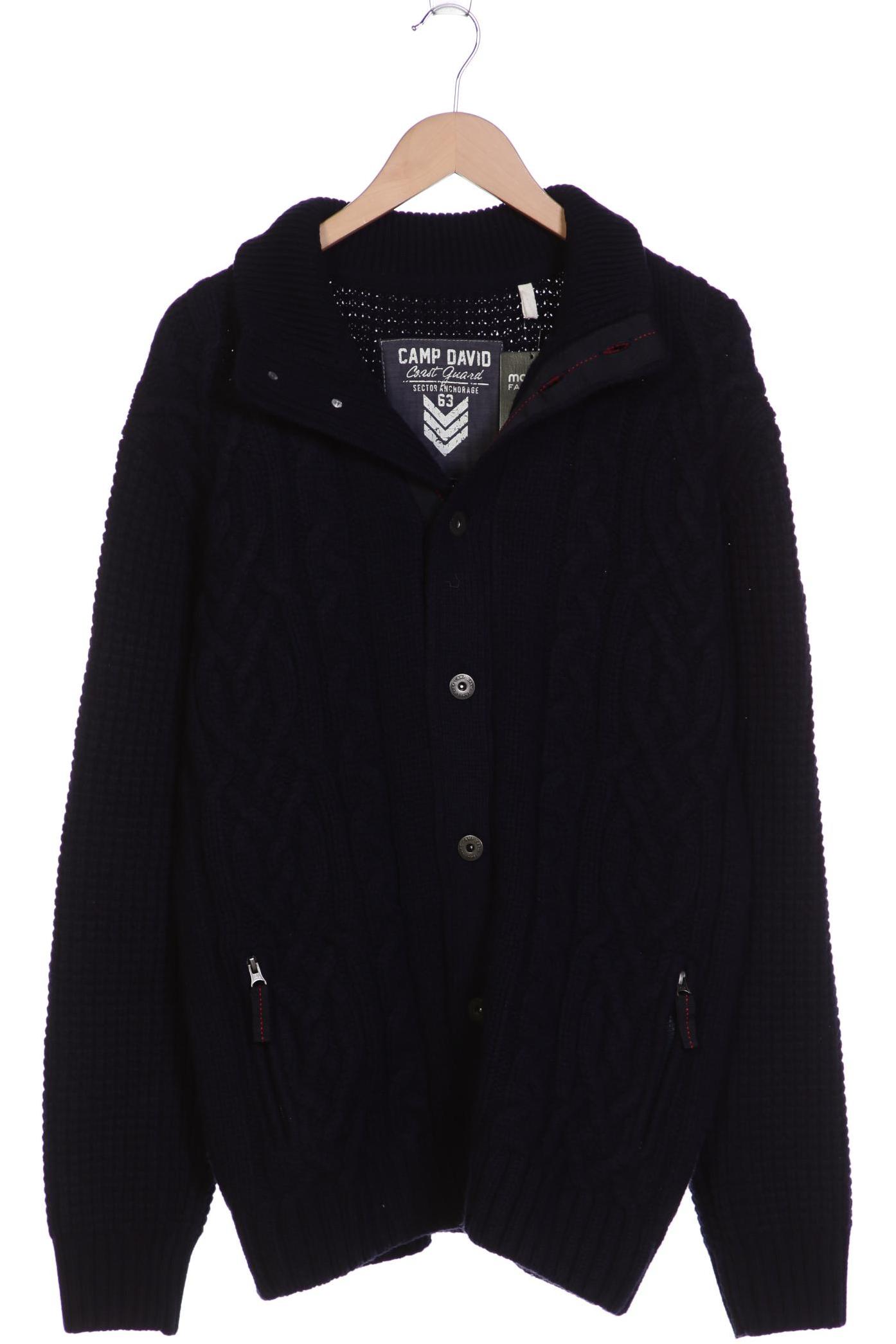 

Camp David Herren Strickjacke, marineblau, Gr. 54