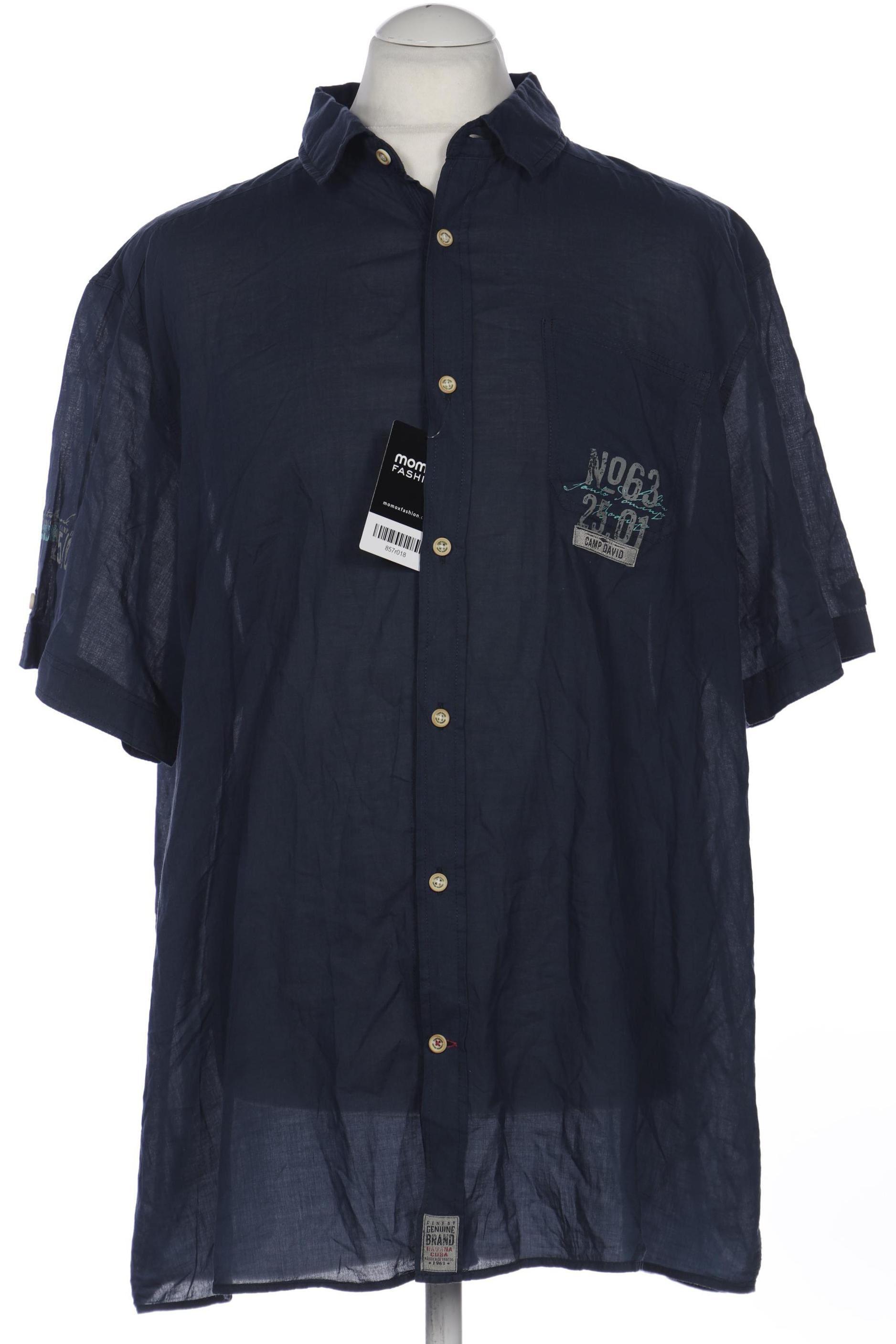 

Camp David Herren Hemd, marineblau