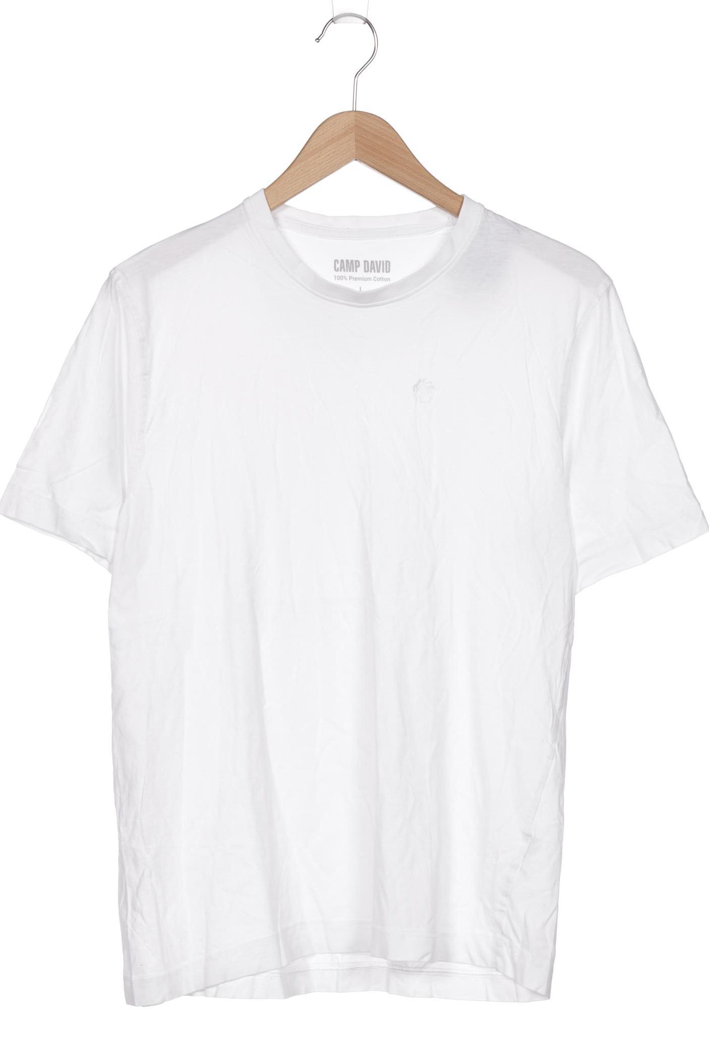 

Camp David Herren T-Shirt, weiß
