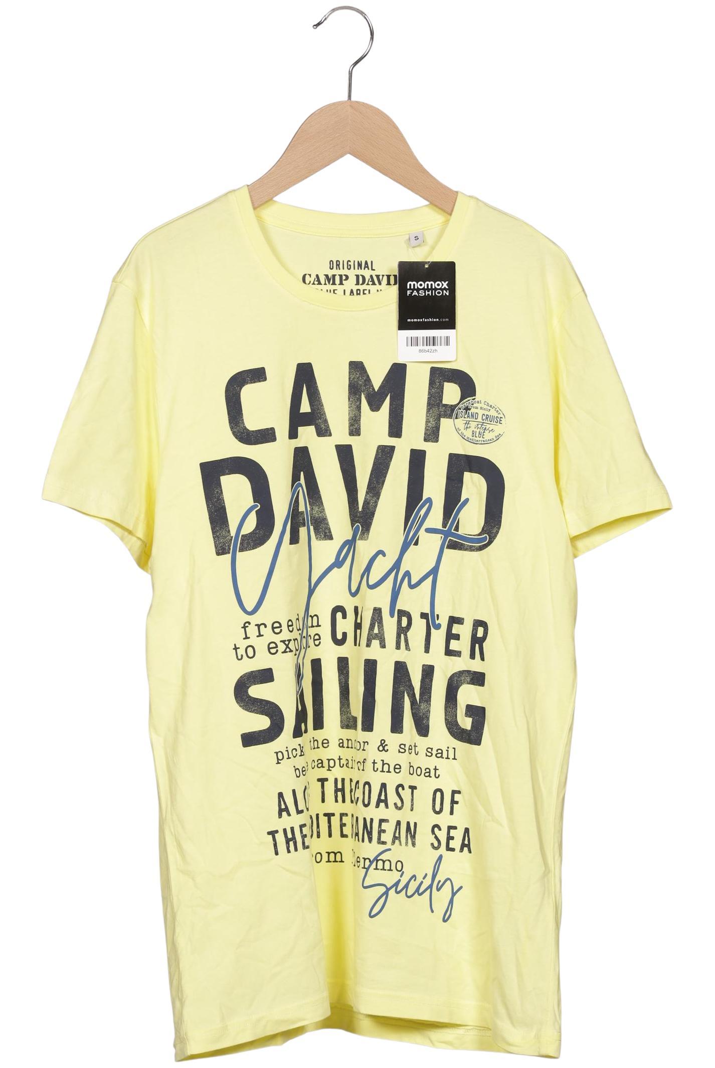 

Camp David Herren T-Shirt, gelb, Gr. 46