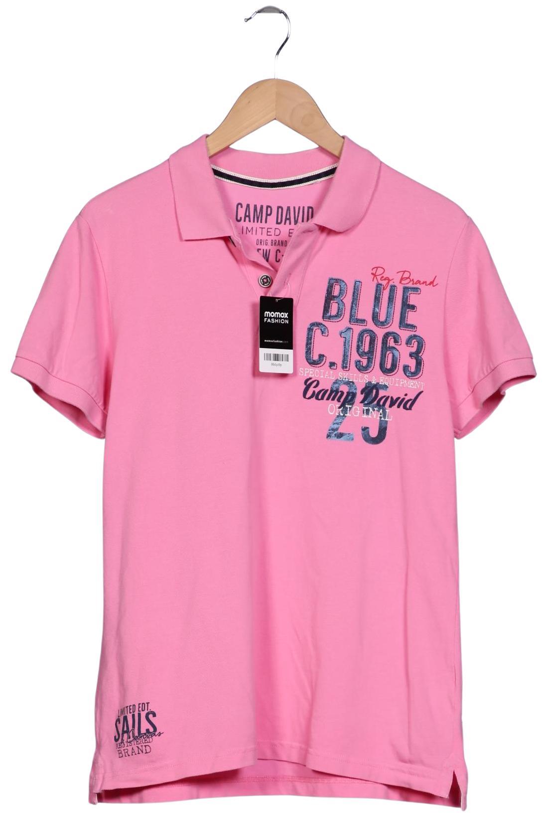 

Camp David Herren Poloshirt, pink, Gr. 48