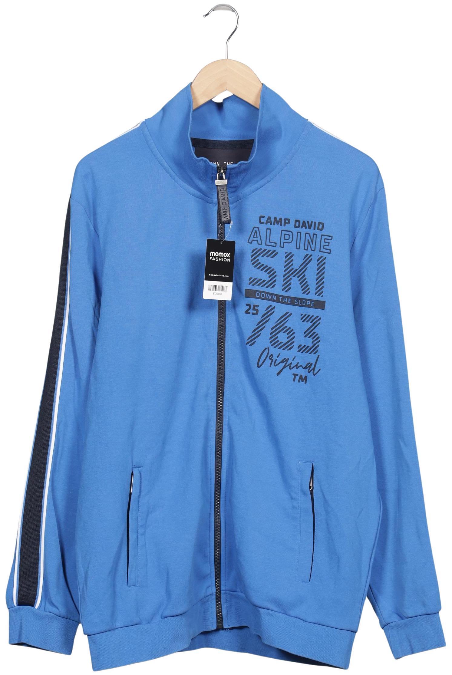 

Camp David Herren Sweatshirt, hellblau, Gr. 54