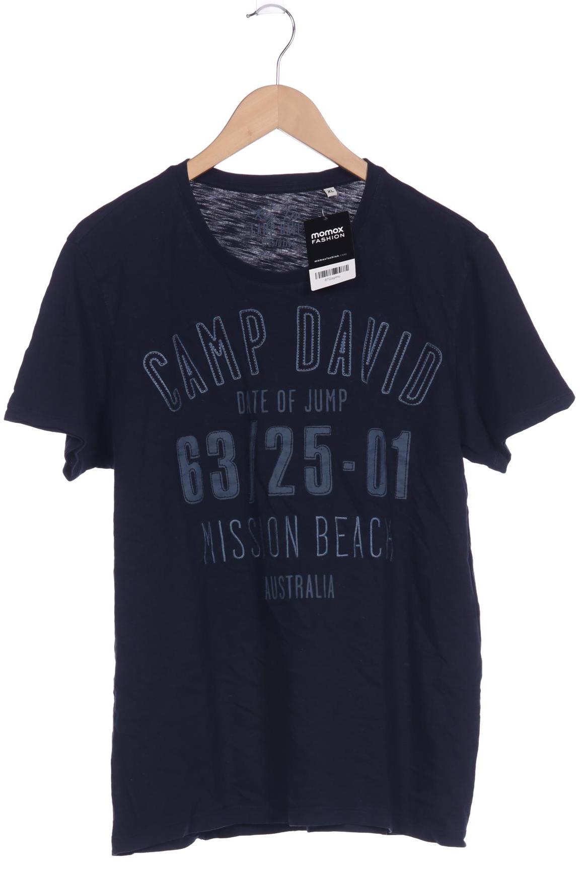

Camp David Herren T-Shirt, marineblau, Gr. 54