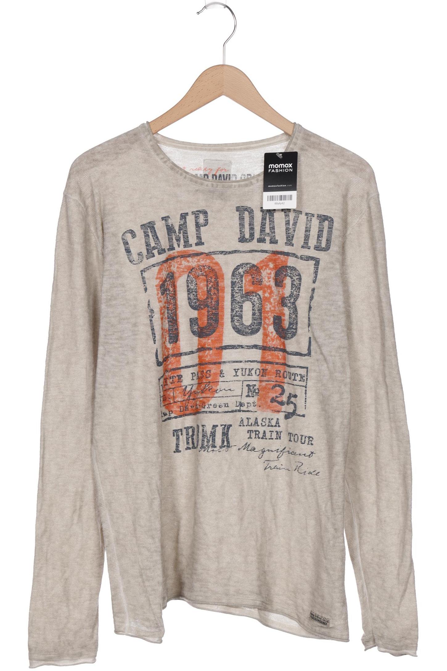 

Camp David Herren Pullover, beige