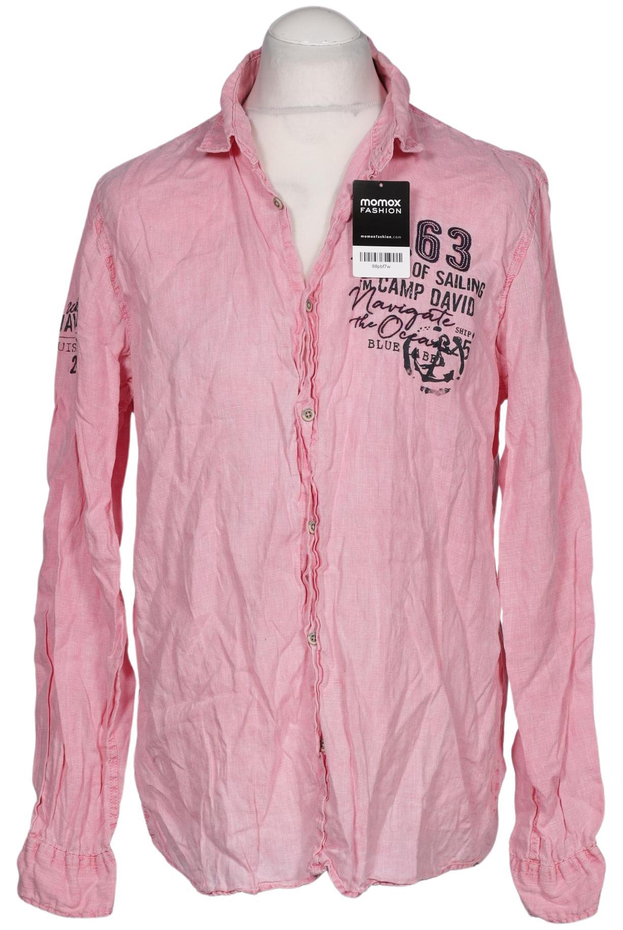 

Camp David Herren Hemd, pink, Gr. 52