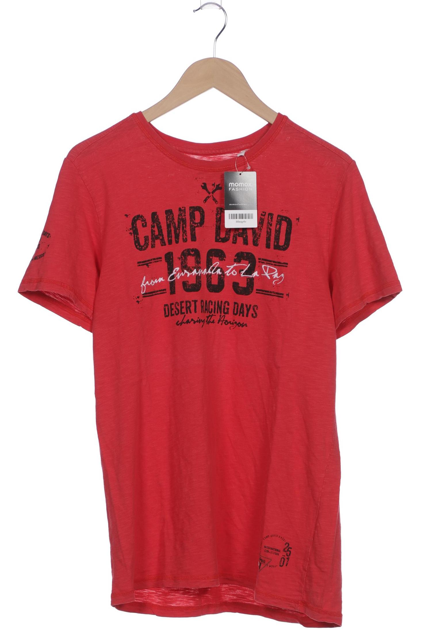 

Camp David Herren T-Shirt, rot, Gr. 48