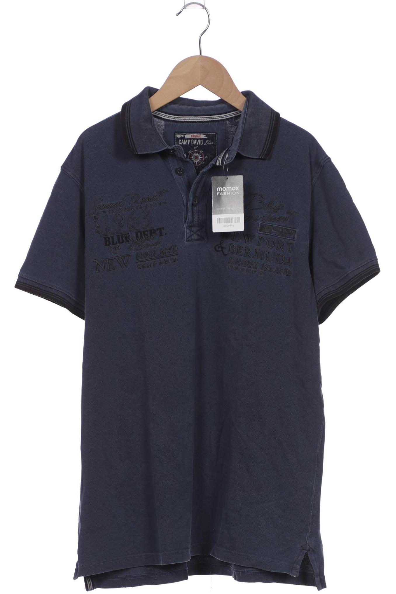 

Camp David Herren Poloshirt, marineblau, Gr. 48