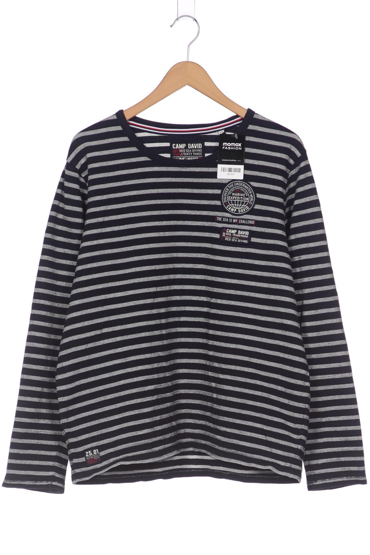 

Camp David Herren Sweatshirt, marineblau, Gr. 54