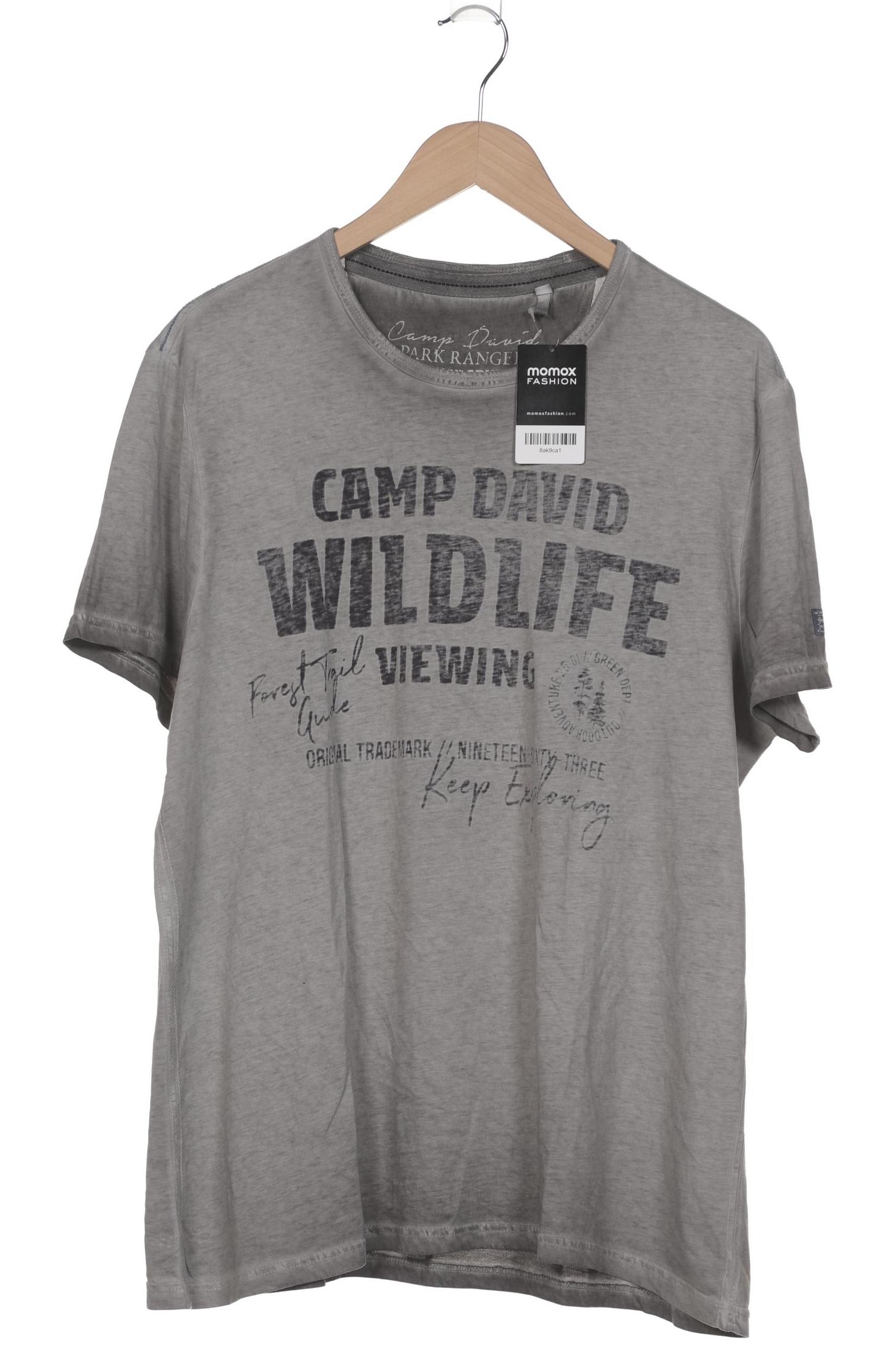 

Camp David Herren T-Shirt, grau, Gr. 54