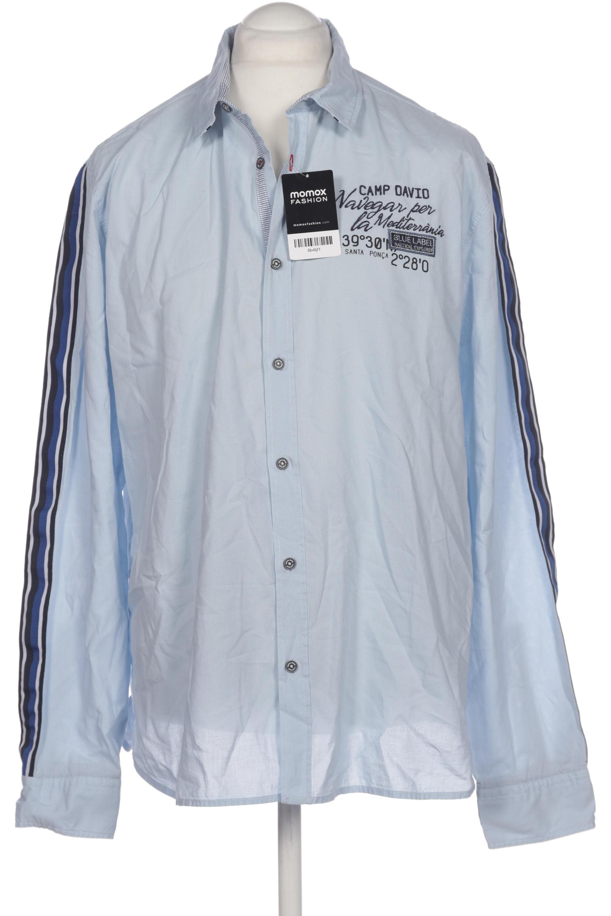 

Camp David Herren Hemd, hellblau, Gr. 54