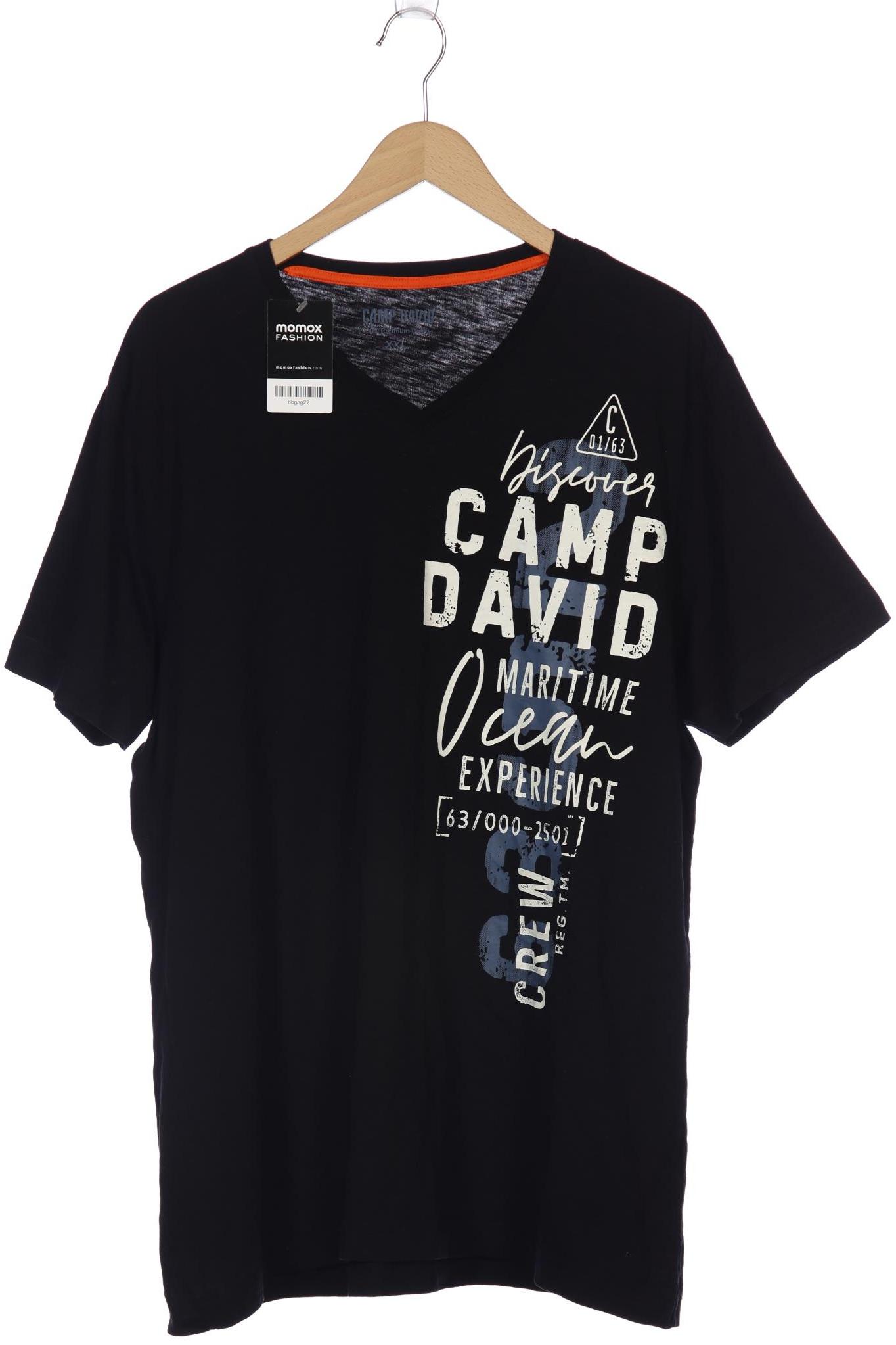 

Camp David Herren T-Shirt, schwarz