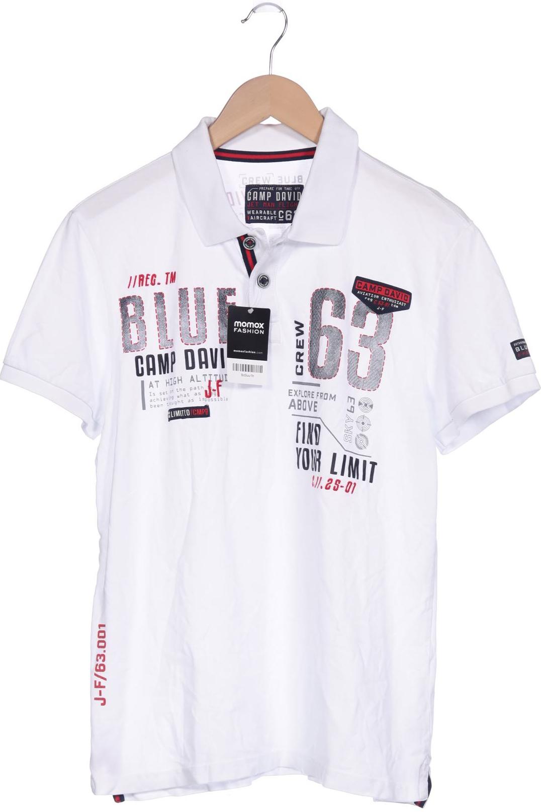 

Camp David Herren Poloshirt, weiß, Gr. 52